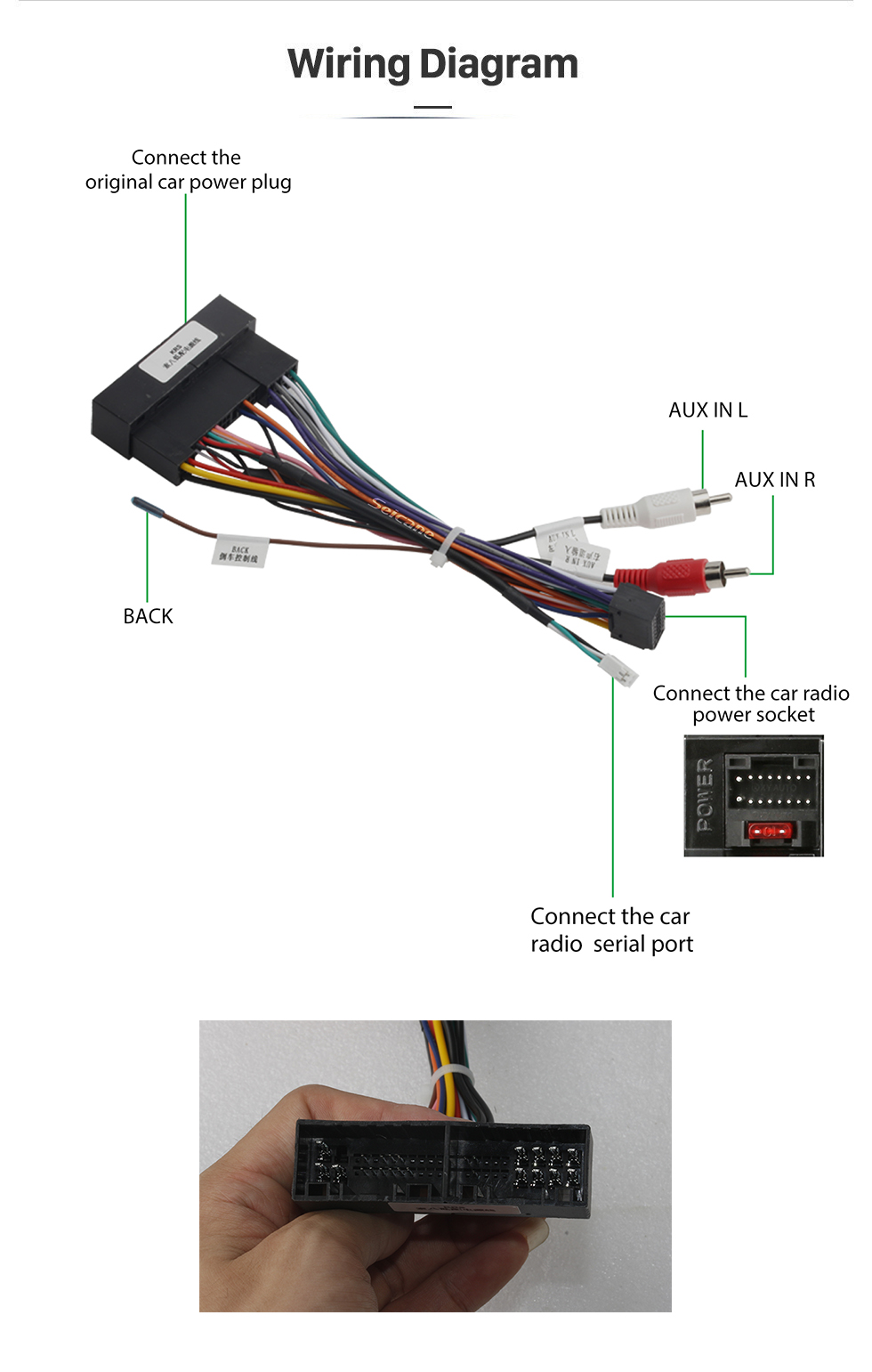 Seicane Android 10.0 9 pulgadas para 2008 2009 2010 2011 Hyundai i30 LHD Auto A / C Radio HD Pantalla táctil Sistema de navegación GPS con soporte Bluetooth Carplay DVR