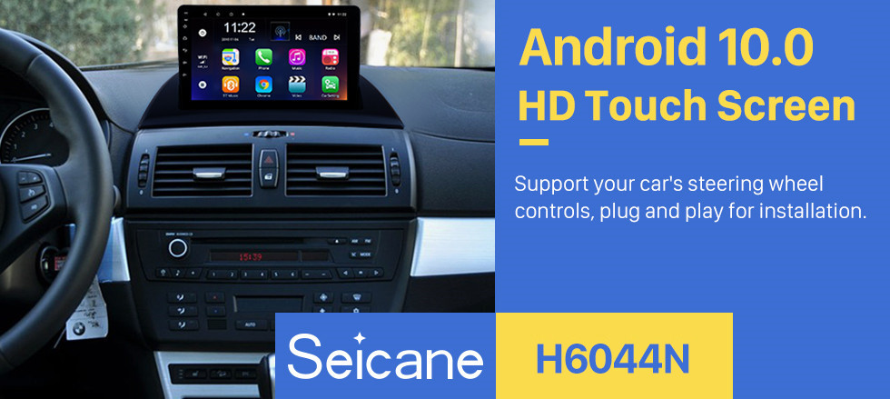 Seicane Android 10.0 9 pulgadas 2004-2012 BMW X3 E83 2.0i 2.5i 2.5si 3.0i 3.0si 2.0d 3.0d 3.0sd GPS Sistema de navegación automático con radio AM FM Radio Bluetooth Música Sintonizador de TV Cámara de respaldo 3G WIFI Seicane Android 10.0 9 pulgadas 2004-2012 BMW X3 E83 2.0i 2.5i 2.5si 3.0i 3.0si 2.0d 3.0d 3.0sd GPS Sistema de navegación automático con radio AM FM Radio Bluetooth Música Sintonizador de TV Cámara de respaldo 3G WIFI