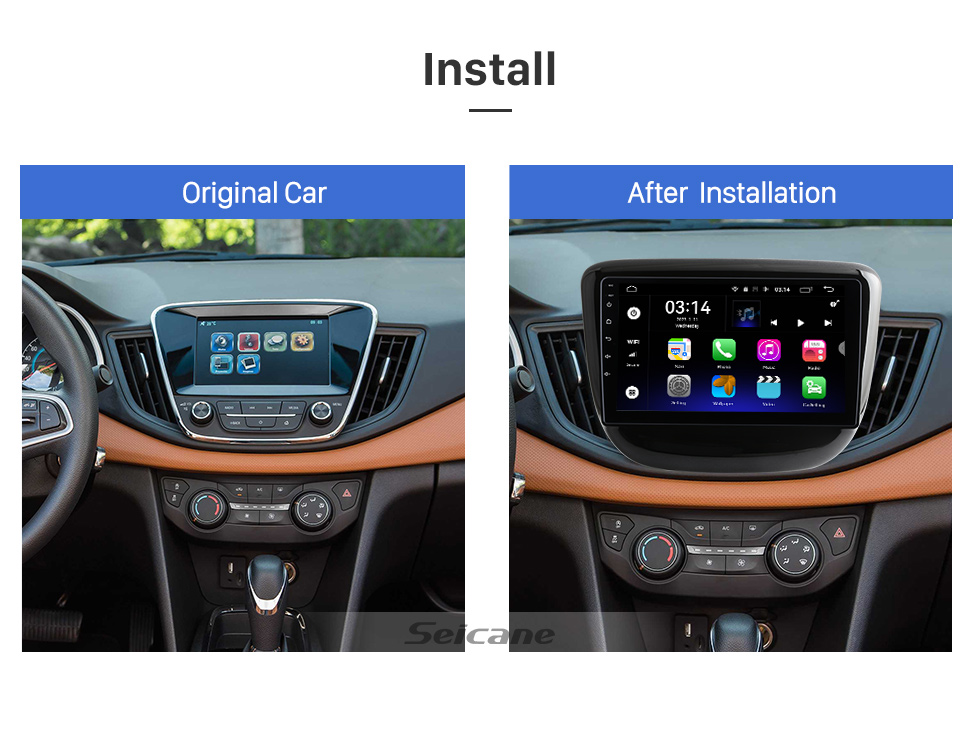 Seicane For 2016 Chevy Chevrolet Cavalier Radio 9 inch Android 12.0 HD Touchscreen GPS Navigation System with Bluetooth support Carplay SWC Seicane For 2016 Chevy Chevrolet Cavalier Radio 9 inch Android 12.0 HD Touchscreen GPS Navigation System with Bluetooth support Carplay SWC