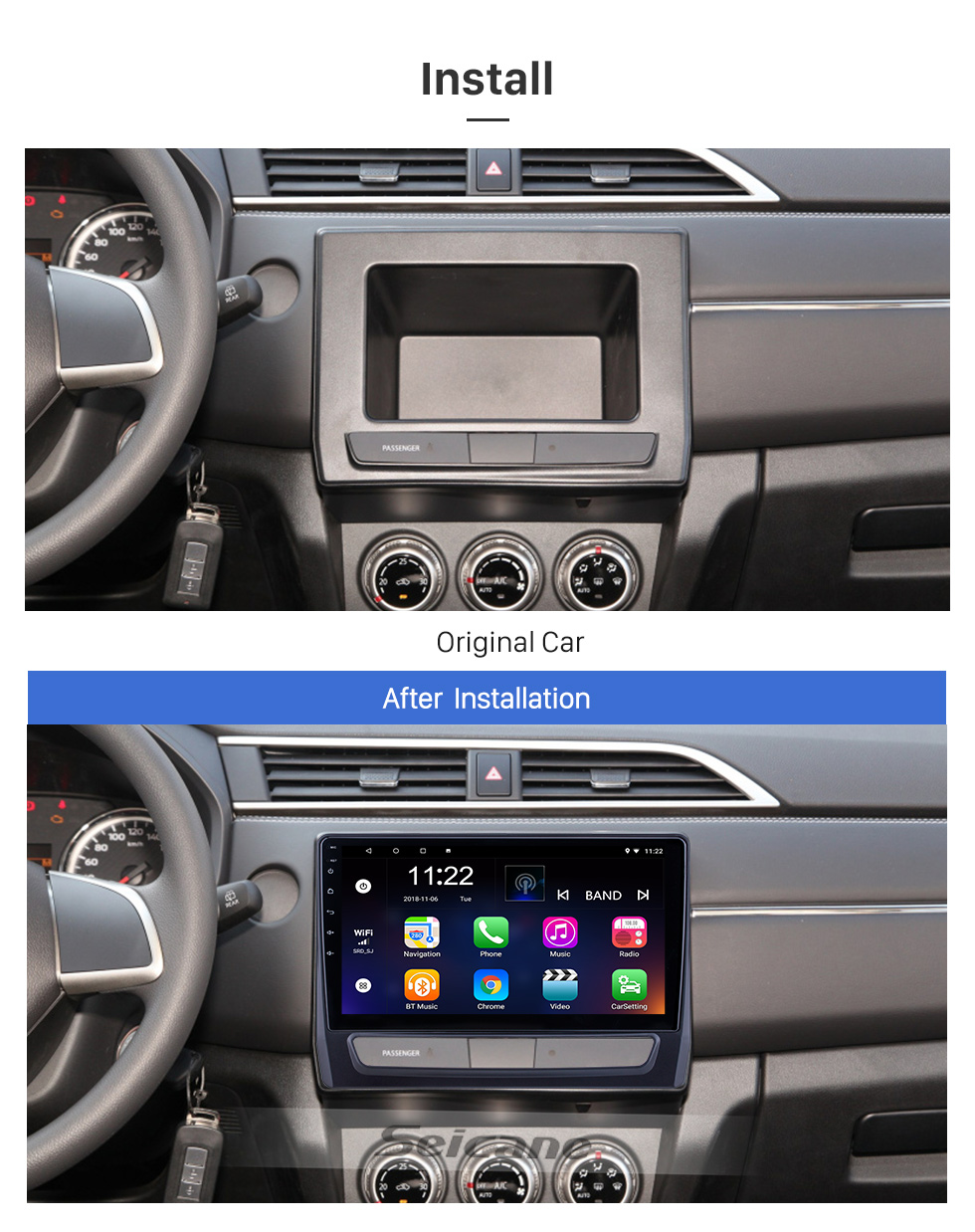 Seicane OEM 10,1-дюймовый Android 10.0 для 2020 Mitsubishi ASX Радио Bluetooth HD с сенсорным экраном GPS-навигация Поддержка Carplay TPMS Seicane OEM 10,1-дюймовый Android 10.0 для 2020 Mitsubishi ASX Радио Bluetooth HD с сенсорным экраном GPS-навигация Поддержка Carplay TPMS