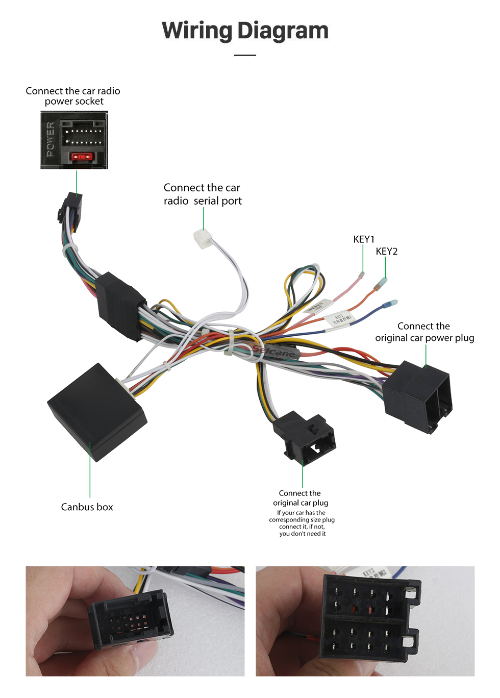 Seicane Para 2009 Citroen Old C-Quatre Radio 9 pulgadas Android 10.0 HD Pantalla táctil Sistema de navegación GPS con soporte Bluetooth Carplay