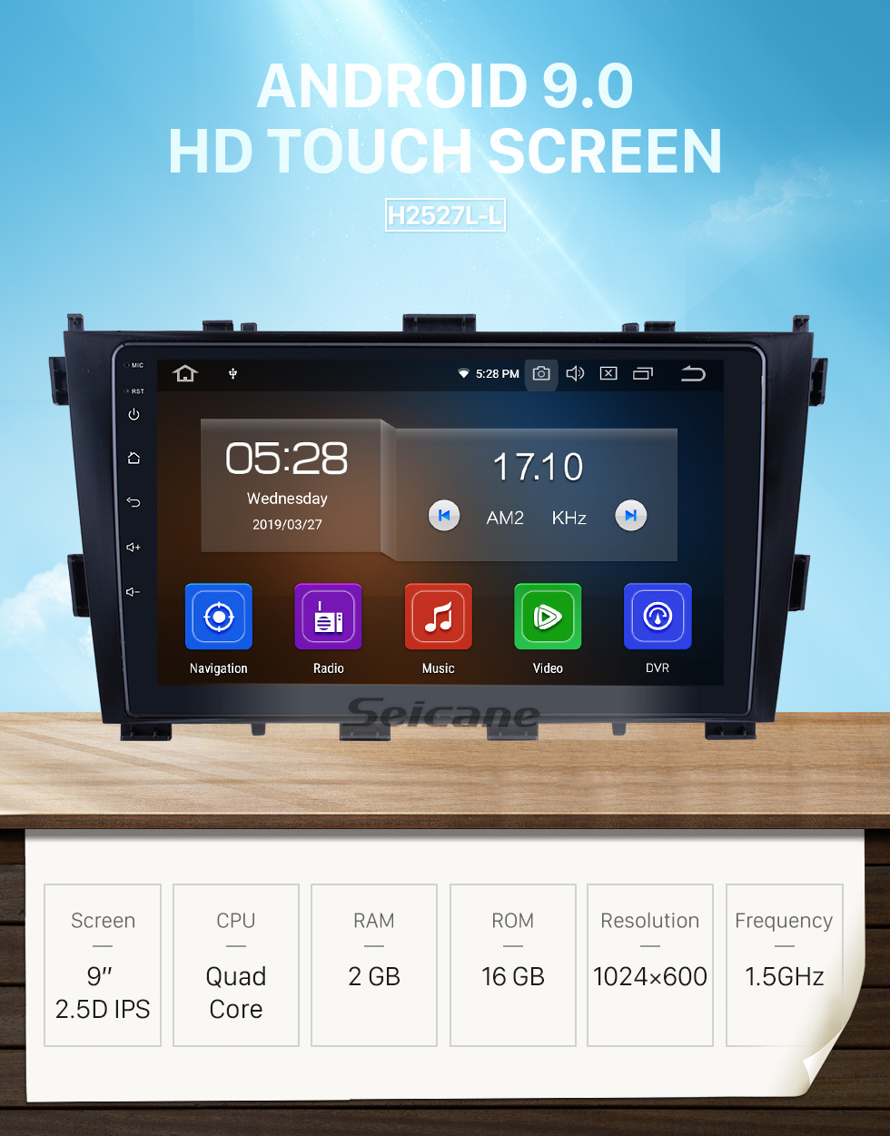 Seicane HD сенсорный экран для Baic Huansu Radio Android 9.0 9-дюймовый GPS-навигатор Bluetooth Carplay с поддержкой TPMS 1080P видео Seicane HD сенсорный экран для Baic Huansu Radio Android 9.0 9-дюймовый GPS-навигатор Bluetooth Carplay с поддержкой TPMS 1080P видео