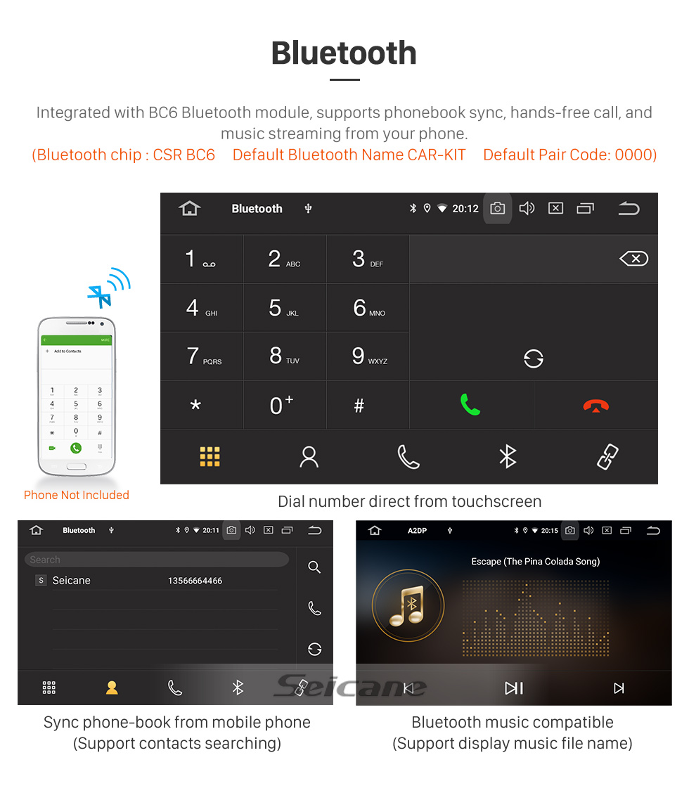 Seicane HD сенсорный экран для Baic Huansu Radio Android 9.0 9-дюймовый GPS-навигатор Bluetooth Carplay с поддержкой TPMS 1080P видео Seicane HD сенсорный экран для Baic Huansu Radio Android 9.0 9-дюймовый GPS-навигатор Bluetooth Carplay с поддержкой TPMS 1080P видео