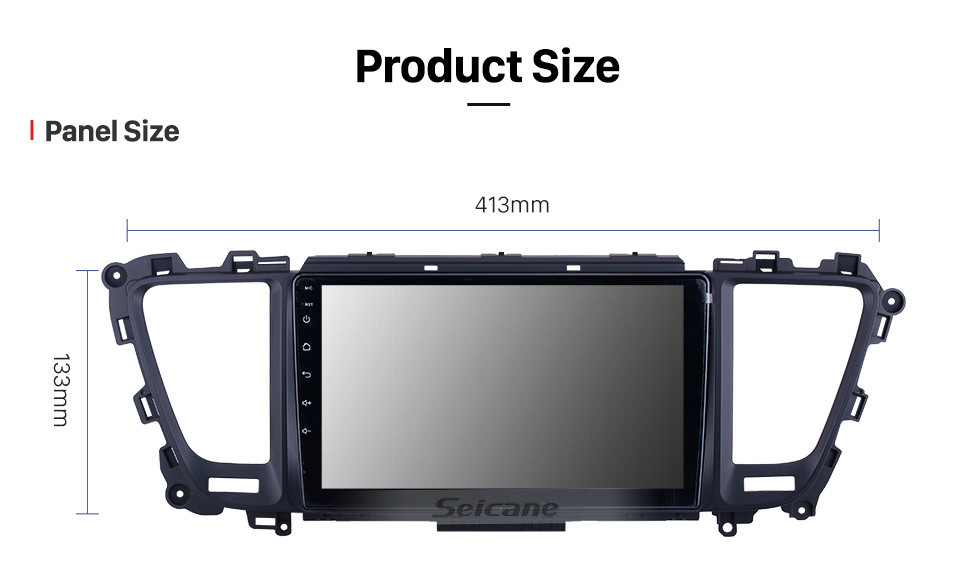 Seicane HD Touchscreen 9 inch for 2014 2015 2016-2019 Kia Carnival/Sedona Radio Android 13.0 GPS Navigation System with Bluetooth support Carplay Seicane HD Touchscreen 9 inch for 2014 2015 2016-2019 Kia Carnival/Sedona Radio Android 13.0 GPS Navigation System with Bluetooth support Carplay