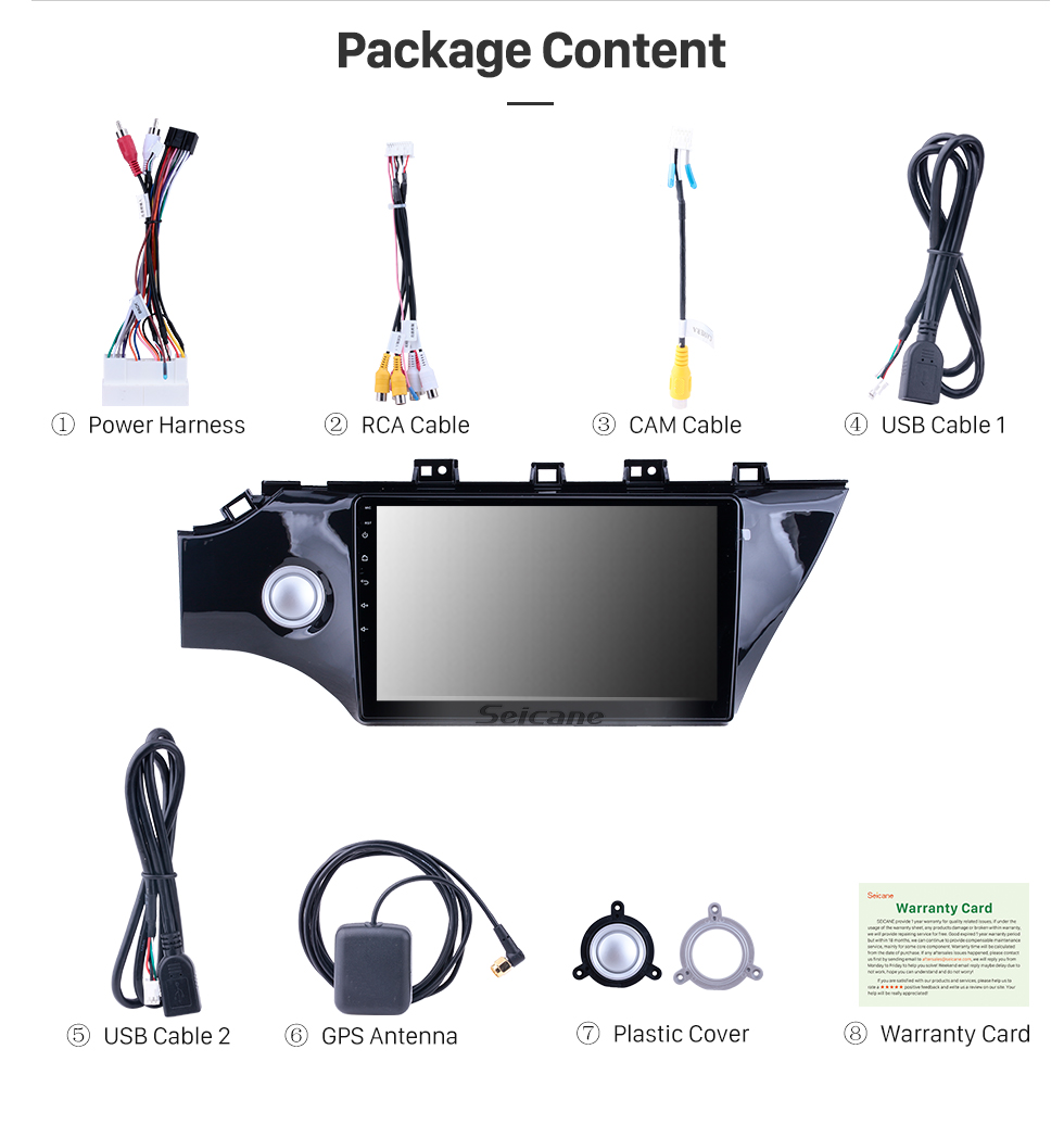 Seicane HD Touchscreen 10,1 Zoll für 2017 2018 Kia K2 Radio Android 10.0 GPS-Navigationssystem mit Bluetooth-Unterstützung Carplay Rückfahrkamera Seicane HD Touchscreen 10,1 Zoll für 2017 2018 Kia K2 Radio Android 10.0 GPS-Navigationssystem mit Bluetooth-Unterstützung Carplay Rückfahrkamera