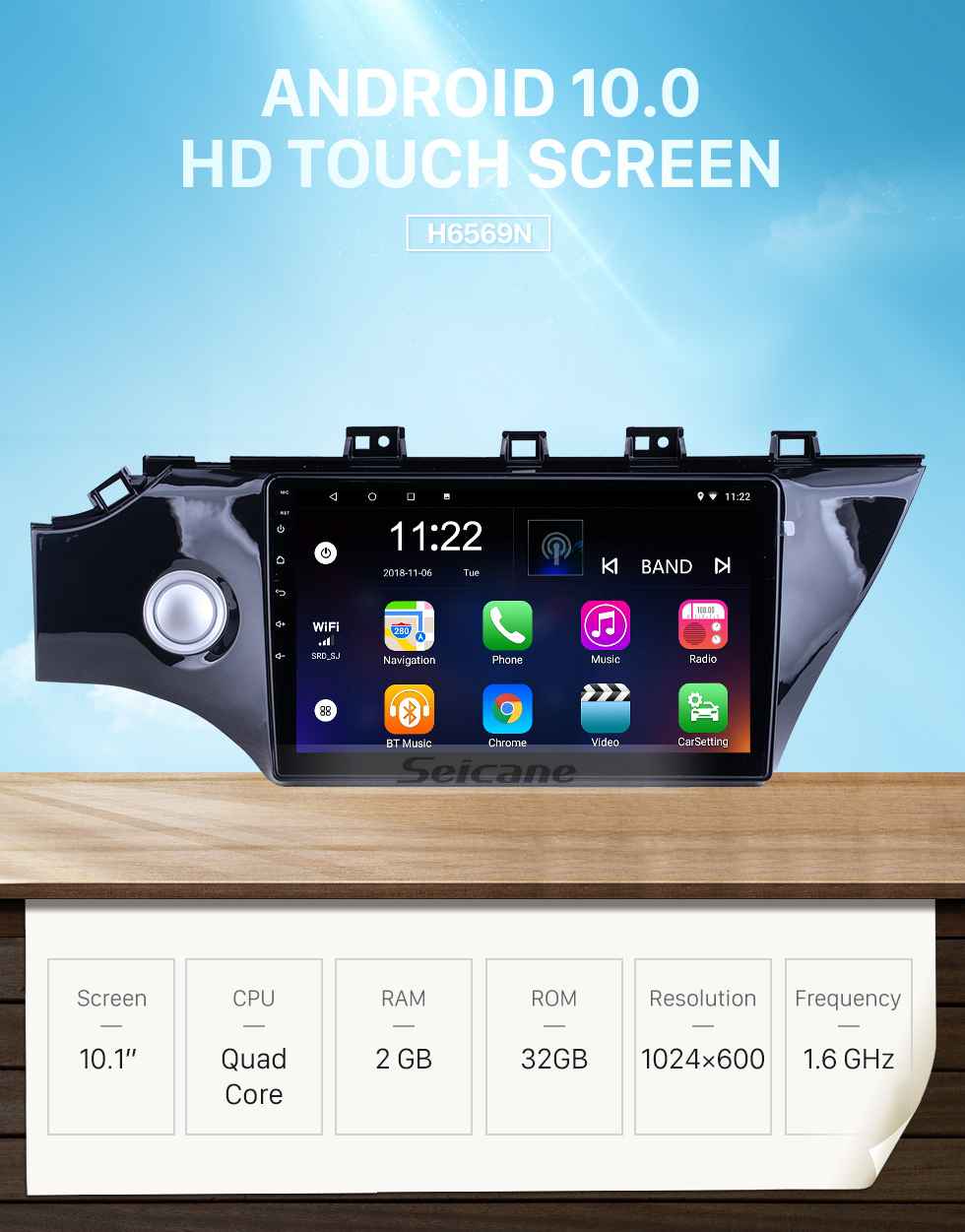 Seicane HD Touchscreen 10.1 inch for 2017 2018 Kia K2 Radio Android 10.0 GPS Navigation System with Bluetooth support Carplay Rear camera Seicane HD Touchscreen 10.1 inch for 2017 2018 Kia K2 Radio Android 10.0 GPS Navigation System with Bluetooth support Carplay Rear camera