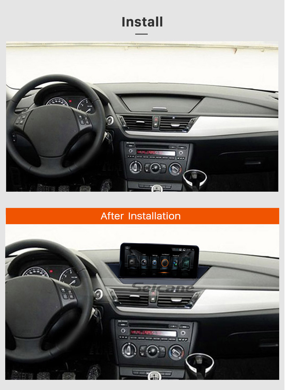 Seicane 10.25 Inch HD Touchscreen Android 9.0 2009-2015 BMW X1 E84 Car Radio Head Unit GPS Navigation Bluetooth Support Rearview Camera Steering Wheel Control USB WIFI Mirror Link OBD2 Seicane 10.25 Inch HD Touchscreen Android 9.0 2009-2015 BMW X1 E84 Car Radio Head Unit GPS Navigation Bluetooth Support Rearview Camera Steering Wheel Control USB WIFI Mirror Link OBD2