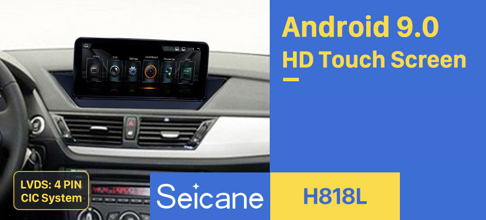 Seicane 10.25 Inch HD Touchscreen Android 9.0 2009-2015 BMW X1 E84 Car Radio Head Unit GPS Navigation Bluetooth Support Rearview Camera Steering Wheel Control USB WIFI Mirror Link OBD2 Seicane 10.25 Inch HD Touchscreen Android 9.0 2009-2015 BMW X1 E84 Car Radio Head Unit GPS Navigation Bluetooth Support Rearview Camera Steering Wheel Control USB WIFI Mirror Link OBD2