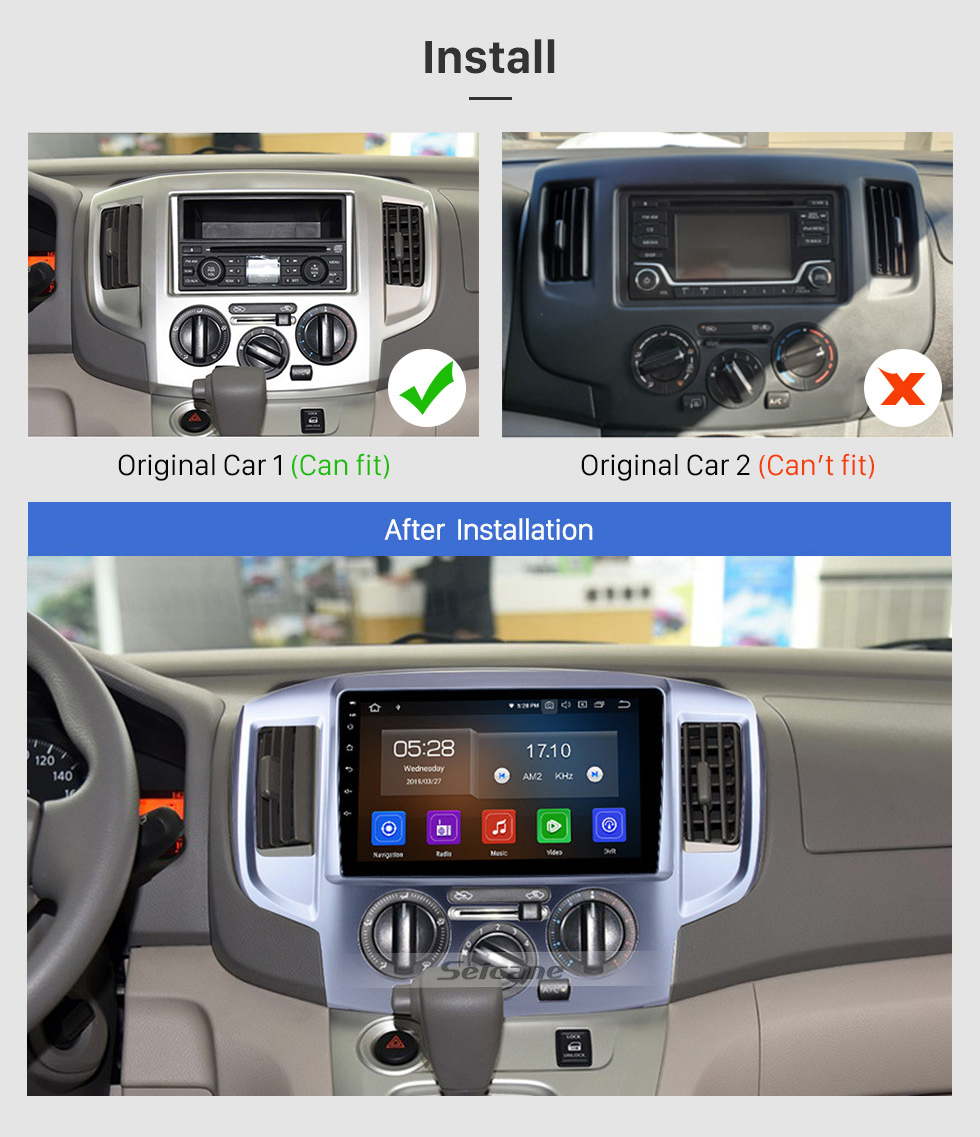 Seicane 9-дюймовый HD сенсорный экран GPS навигационная система Радио Android 10.0 Для 2009-2016 NISSAN NV200 Поддержка AUX стерео Carplay Bluetooth 3G / 4G WiFi Камера заднего вида OBD2 DVR Seicane 9-дюймовый HD сенсорный экран GPS навигационная система Радио Android 10.0 Для 2009-2016 NISSAN NV200 Поддержка AUX стерео Carplay Bluetooth 3G / 4G WiFi Камера заднего вида OBD2 DVR