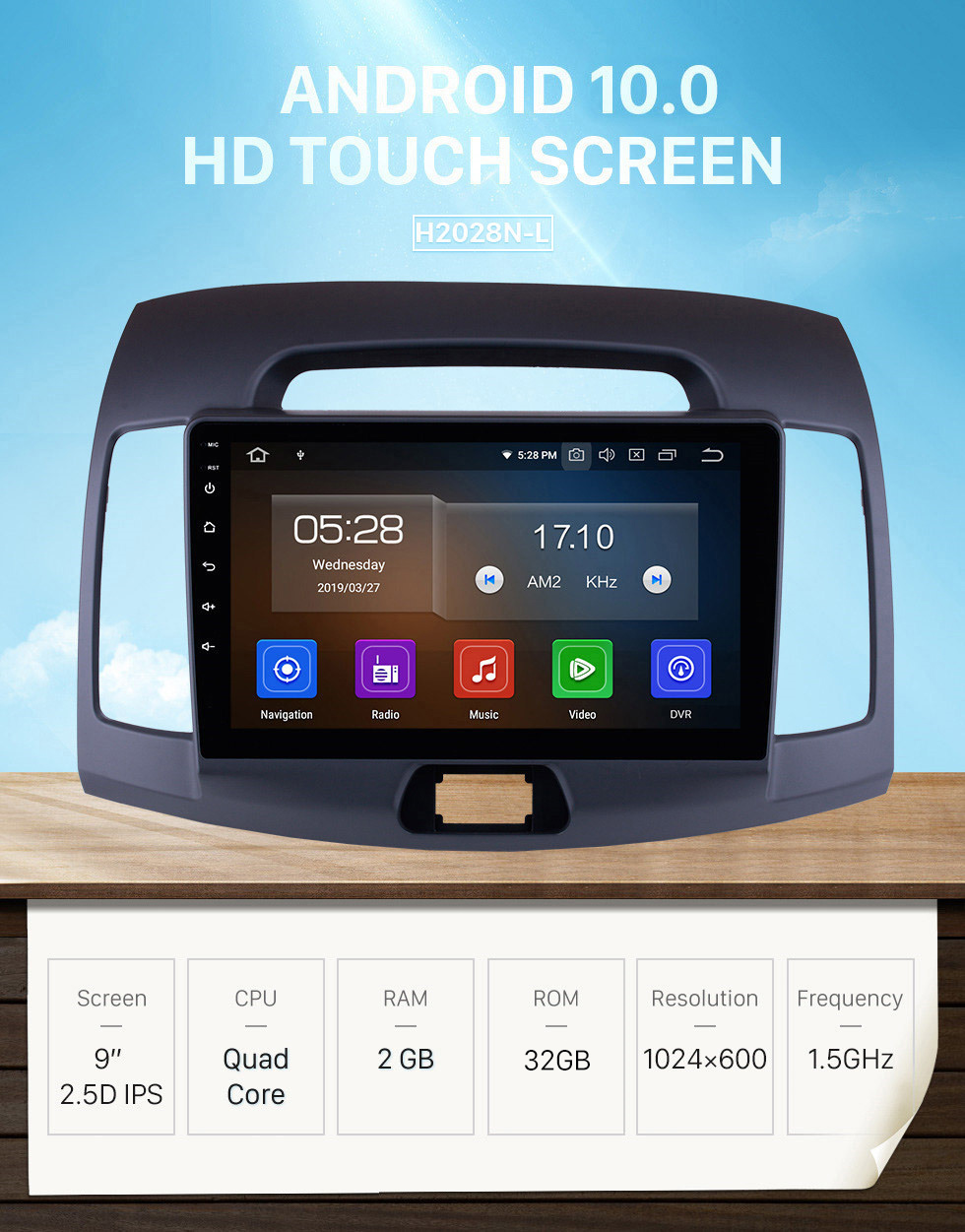 Seicane Mercado de accesorios Sistema de navegación GPS Android 10.0 para 2007-2011 HYUNDAI ELANTRA Actualización de radio Bluetooth Música Pantalla táctil Estéreo WiFi Espejo Enlace Volante Soporte de control Reproductor de DVD 3G Seicane Mercado de accesorios Sistema de navegación GPS Android 10.0 para 2007-2011 HYUNDAI ELANTRA Actualización de radio Bluetooth Música Pantalla táctil Estéreo WiFi Espejo Enlace Volante Soporte de control Reproductor de DVD 3G