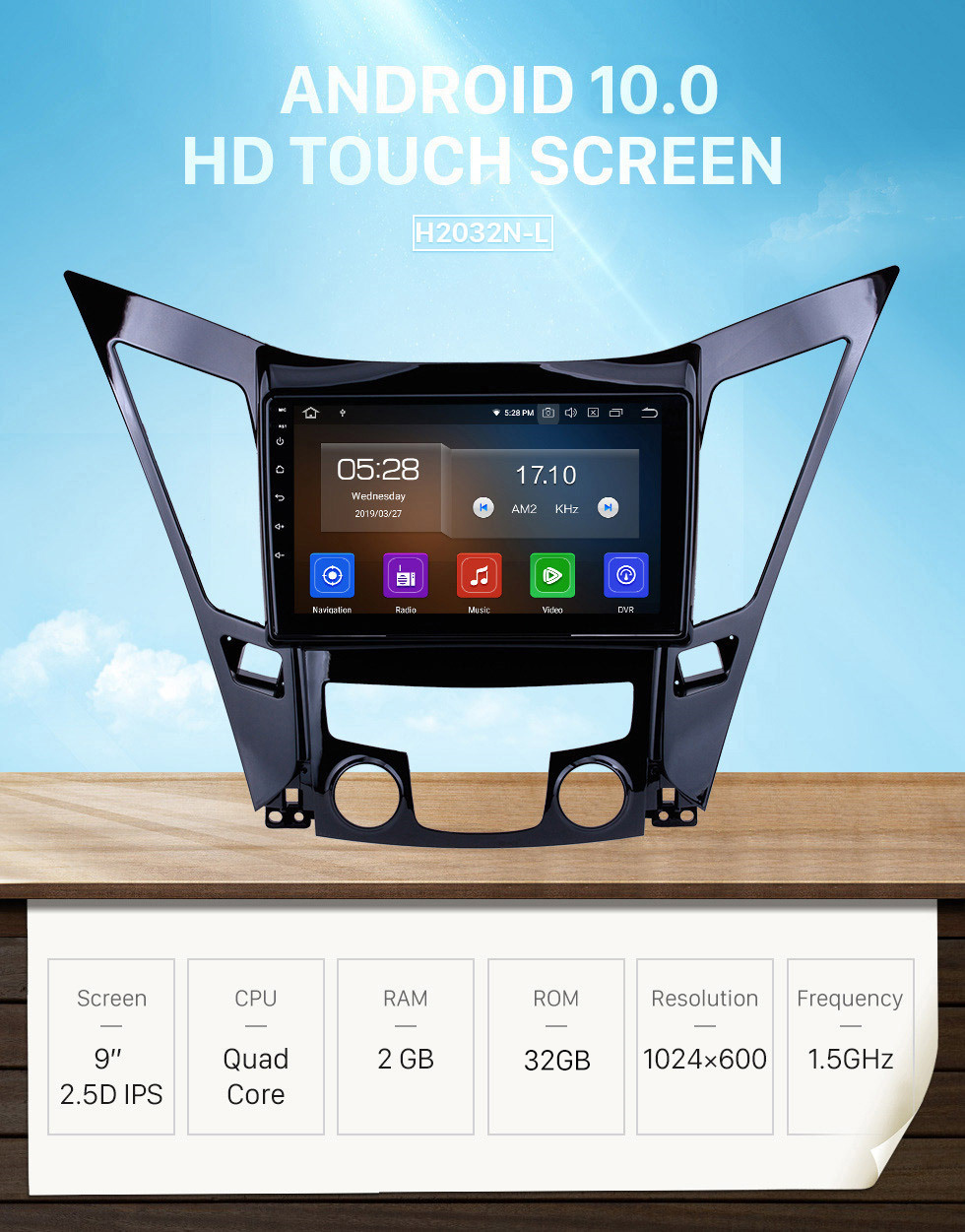 Seicane 9 pouces Android 10.0 Système de navigation GPS à écran tactile pour 2011-2015 HYUNDAI Sonata i40 i45 avec Bluetooth 4G WiFi Radio vidéo TPMS DVR OBD II Caméra arrière AUX USB SD Commande au volant Seicane 9 pouces Android 10.0 Système de navigation GPS à écran tactile pour 2011-2015 HYUNDAI Sonata i40 i45 avec Bluetooth 4G WiFi Radio vidéo TPMS DVR OBD II Caméra arrière AUX USB SD Commande au volant
