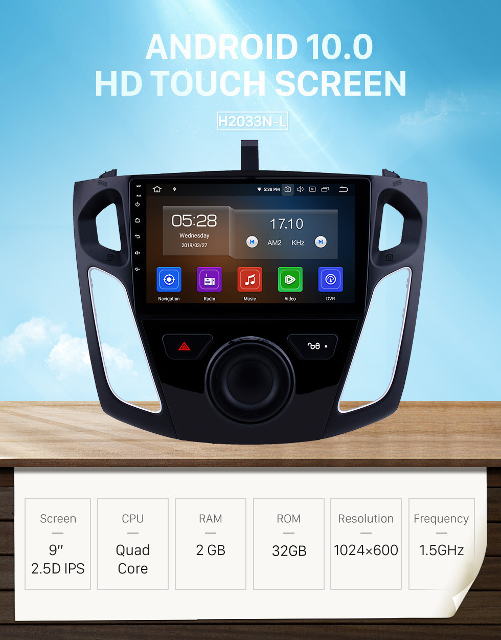 Seicane Android 10.0 9 inch for 2012-2015 Ford Focus HD Touchscreen GPS Navigation Radio with Bluetooth USB Music Carplay WIFI support Mirror Link Rearview camera Seicane Android 10.0 9 inch for 2012-2015 Ford Focus HD Touchscreen GPS Navigation Radio with Bluetooth USB Music Carplay WIFI support Mirror Link Rearview camera