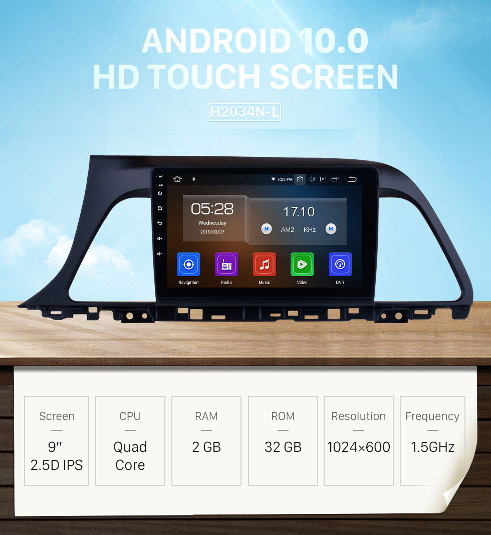 Seicane 9 Inch HD Touch Screen for 2015 2016 2017 Hyundai sonata Android 10.0 Radio GPS Navigation with Rearview Camera Digital TV Steering Wheel Control Wifi Bluetooth Music Seicane 9 Inch HD Touch Screen for 2015 2016 2017 Hyundai sonata Android 10.0 Radio GPS Navigation with Rearview Camera Digital TV Steering Wheel Control Wifi Bluetooth Music