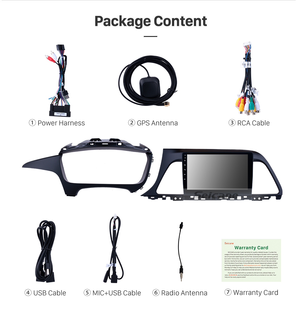 Seicane 9 Inch HD Touch Screen for 2015 2016 2017 Hyundai sonata Android 10.0 Radio GPS Navigation with Rearview Camera Digital TV Steering Wheel Control Wifi Bluetooth Music Seicane 9 Inch HD Touch Screen for 2015 2016 2017 Hyundai sonata Android 10.0 Radio GPS Navigation with Rearview Camera Digital TV Steering Wheel Control Wifi Bluetooth Music