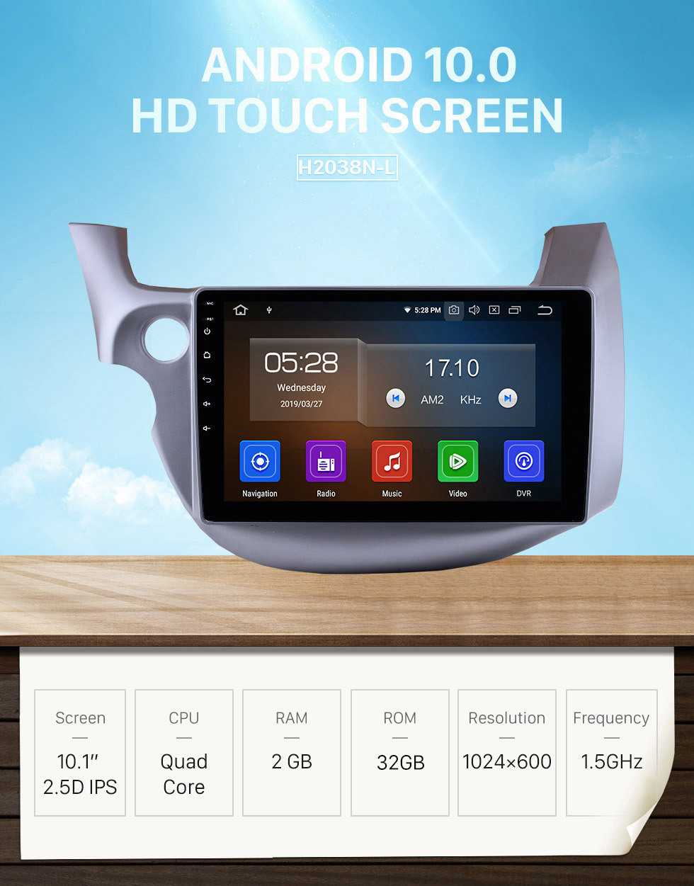 Seicane 10,1-дюймовый Android 10.0 GPS Радио Автомобильный стерео для 2007-2013 Honda FIT левый водитель WIFI Bluetooth Mirror Link HD 1024 * 600 Сенсорный экран SWC Навигационная система OBD2 DVR Камера заднего вида ТВ USB 1080P Видео Seicane 10,1-дюймовый Android 10.0 GPS Радио Автомобильный стерео для 2007-2013 Honda FIT левый водитель WIFI Bluetooth Mirror Link HD 1024 * 600 Сенсорный экран SWC Навигационная система OBD2 DVR Камера заднего вида ТВ USB 1080P Видео