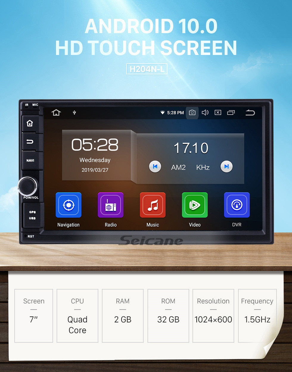 Seicane Android 10.0 7 inch HD Touchscreen Universal NISSAN TOYOTA VW Volkswagen 2 Din Radio GPS Navigation System WIFI USB AUX Mirror Link Bluetooth MP3 Music Steering Wheel Control Seicane Android 10.0 7 inch HD Touchscreen Universal NISSAN TOYOTA VW Volkswagen 2 Din Radio GPS Navigation System WIFI USB AUX Mirror Link Bluetooth MP3 Music Steering Wheel Control