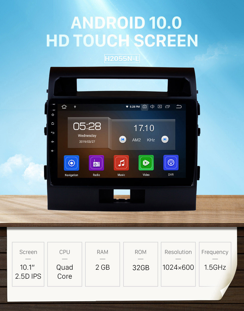 Seicane 10.1 inch 2007-2017 TOYOTA LAND CRUISER Android 10.0 HD TouchScreen Radio GPS Navigation System Bluetooth Support Car Stereo Music Mirror Link OBD2 3G/4G WiFi Video Backup Camera Seicane 10.1 inch 2007-2017 TOYOTA LAND CRUISER Android 10.0 HD TouchScreen Radio GPS Navigation System Bluetooth Support Car Stereo Music Mirror Link OBD2 3G/4G WiFi Video Backup Camera