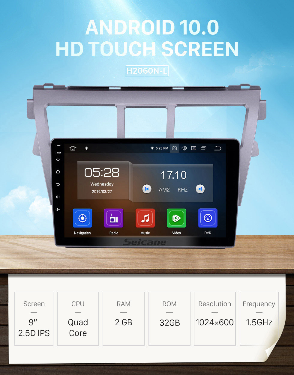 Seicane 9 Inch 2007-2012 Toyota Vios Android 10.0 HD Touchscreen GPS Navigation System Auto stereo Support Car Stereo OBDII 3G/4G WIFI Video Steering Wheel Control DVR Seicane 9 Inch 2007-2012 Toyota Vios Android 10.0 HD Touchscreen GPS Navigation System Auto stereo Support Car Stereo OBDII 3G/4G WIFI Video Steering Wheel Control DVR
