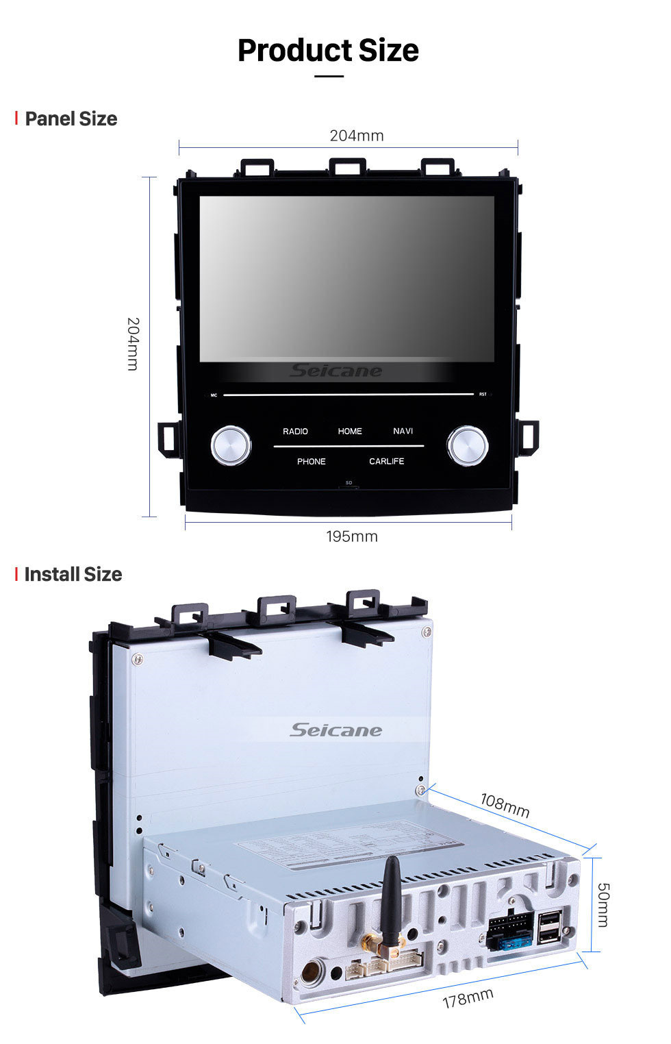 Seicane 8 Polegada HD Touchscreen Android 10.0 2018 Subaru XV Car Unidade de Cabeça de Rádio Estéreo GPS Navegação Bluetooth Música Suporte WI-FI OBD2 Câmera Retrovisor Controle de Volante Seicane 8 Polegada HD Touchscreen Android 10.0 2018 Subaru XV Car Unidade de Cabeça de Rádio Estéreo GPS Navegação Bluetooth Música Suporte WI-FI OBD2 Câmera Retrovisor Controle de Volante
