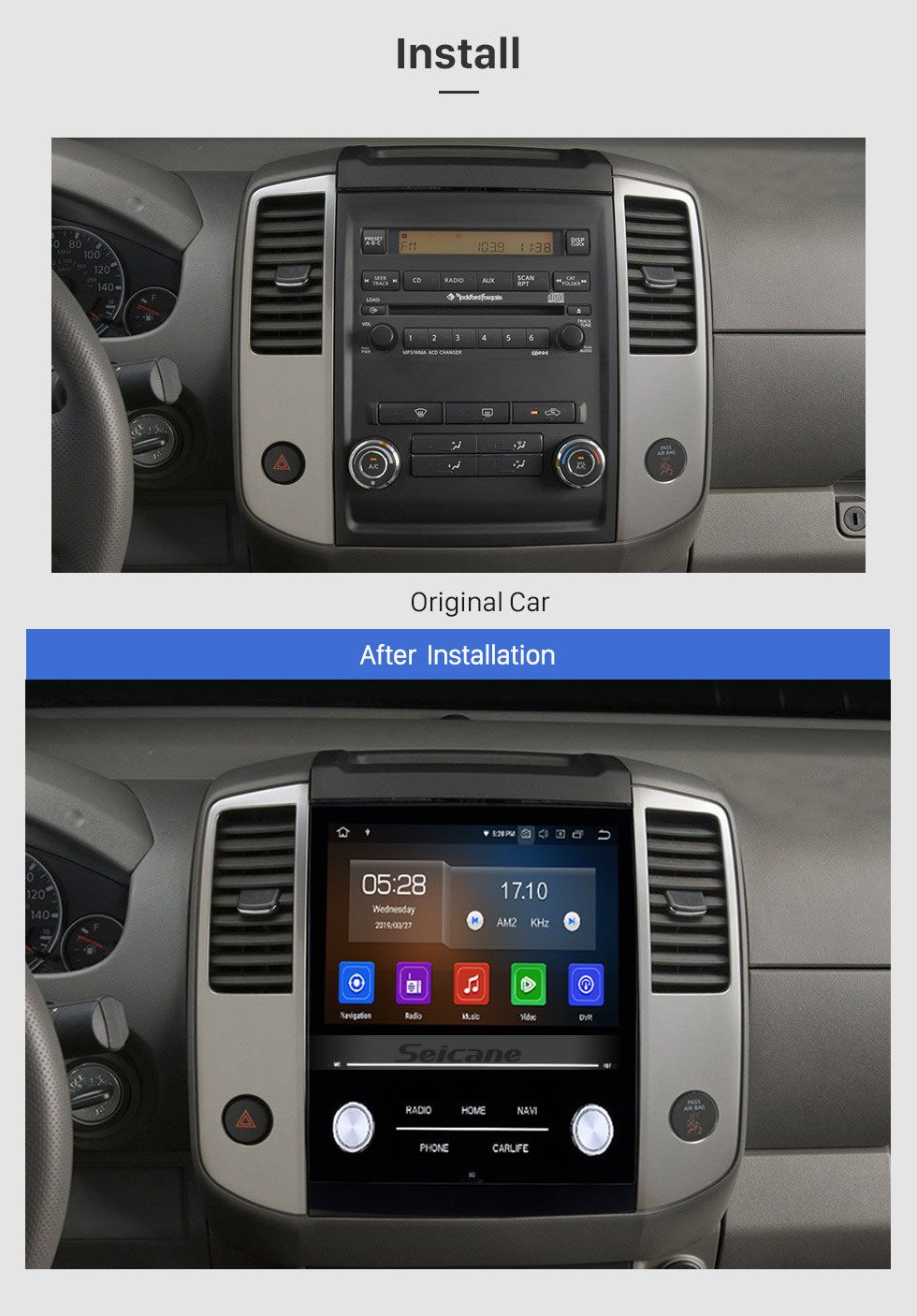 Seicane 8 Polegada HD Touchscreen Android 10.0 2018 Subaru XV Car Unidade de Cabeça de Rádio Estéreo GPS Navegação Bluetooth Música Suporte WI-FI OBD2 Câmera Retrovisor Controle de Volante Seicane 8 Polegada HD Touchscreen Android 10.0 2018 Subaru XV Car Unidade de Cabeça de Rádio Estéreo GPS Navegação Bluetooth Música Suporte WI-FI OBD2 Câmera Retrovisor Controle de Volante
