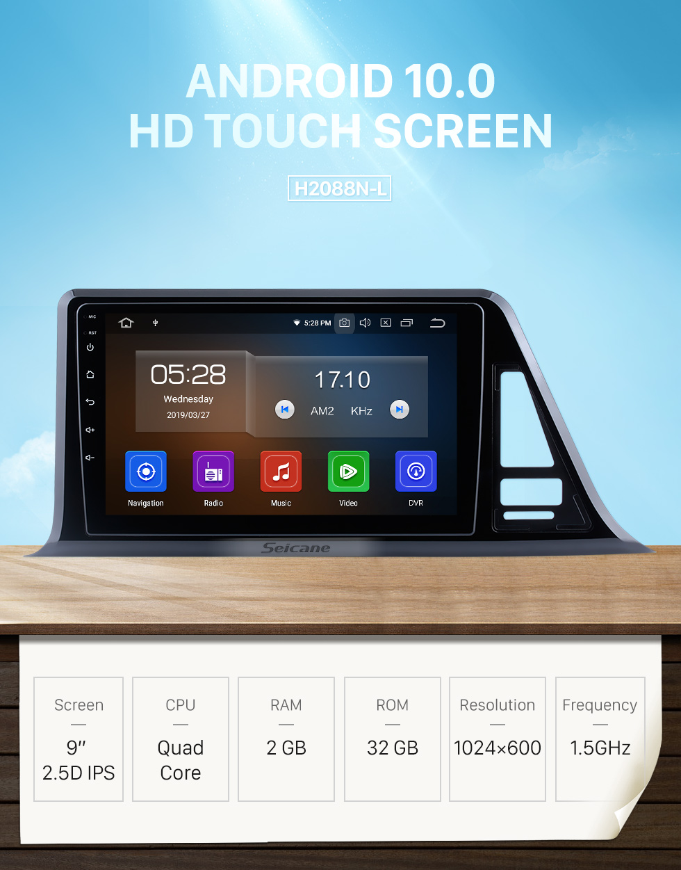 Seicane OEM HD Touchscreen 9 inch Android 10.0 Radio for 2016 2017 2018 Toyota C-HR GPS Navigation Head unit USB Bluetooth SWC support 4G WIFI DVR Digital TV 1080P Video Carplay Seicane OEM HD Touchscreen 9 inch Android 10.0 Radio for 2016 2017 2018 Toyota C-HR GPS Navigation Head unit USB Bluetooth SWC support 4G WIFI DVR Digital TV 1080P Video Carplay