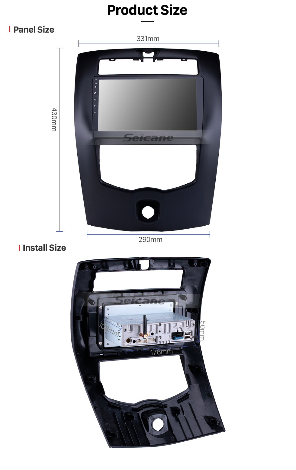 Seicane 2013-2016 Nissan LIVINA (LHD) Android 10.0 HD Écran tactile 10.1 pouces Bluetooth Radio Navigation GPS USB Contrôle au volant Lecteur DVD 4G TPMS DVR Quad-core Seicane 2013-2016 Nissan LIVINA (LHD) Android 10.0 HD Écran tactile 10.1 pouces Bluetooth Radio Navigation GPS USB Contrôle au volant Lecteur DVD 4G TPMS DVR Quad-core