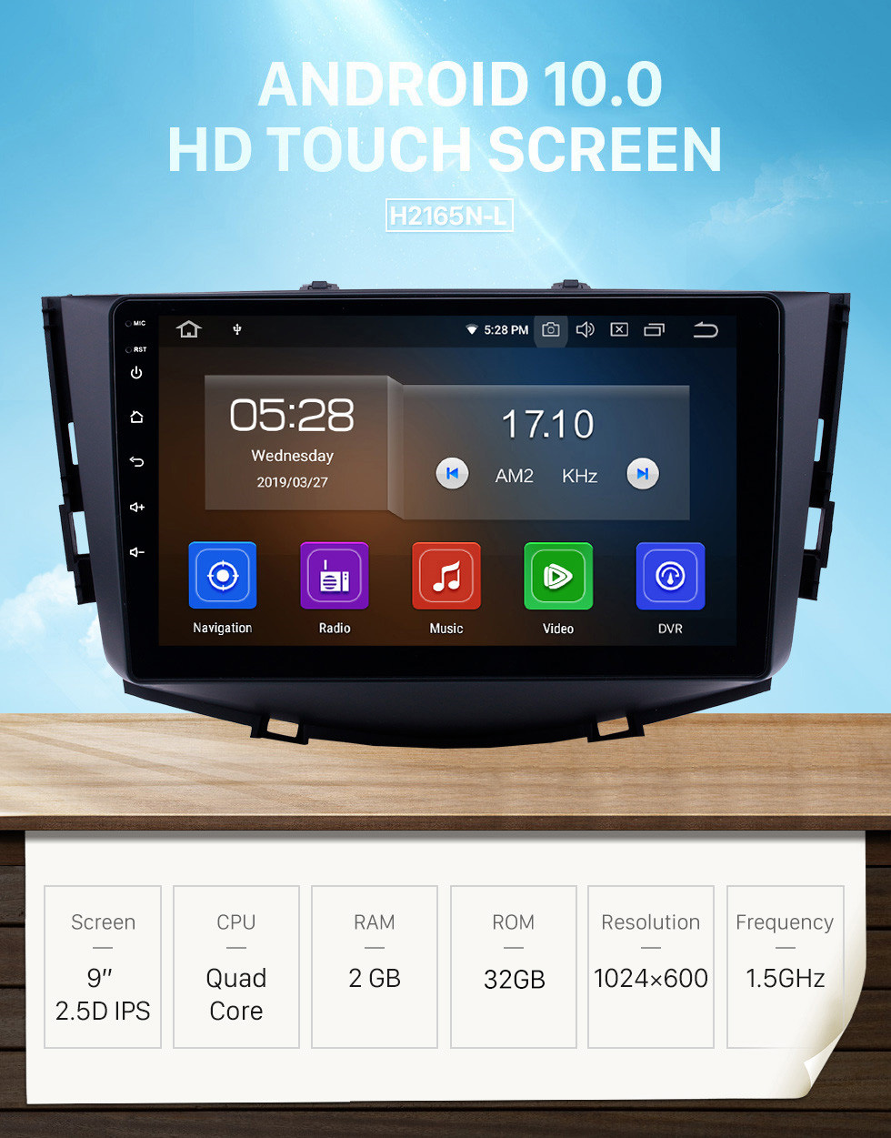Seicane 9 pulgadas Android 10.0 Bluetooth Car GPS Navigation Stereo para 2011-2016 Lifan X60 Soporte de radio RDS 4G WiFi Mirror Link OBD2 Control del volante Seicane 9 pulgadas Android 10.0 Bluetooth Car GPS Navigation Stereo para 2011-2016 Lifan X60 Soporte de radio RDS 4G WiFi Mirror Link OBD2 Control del volante