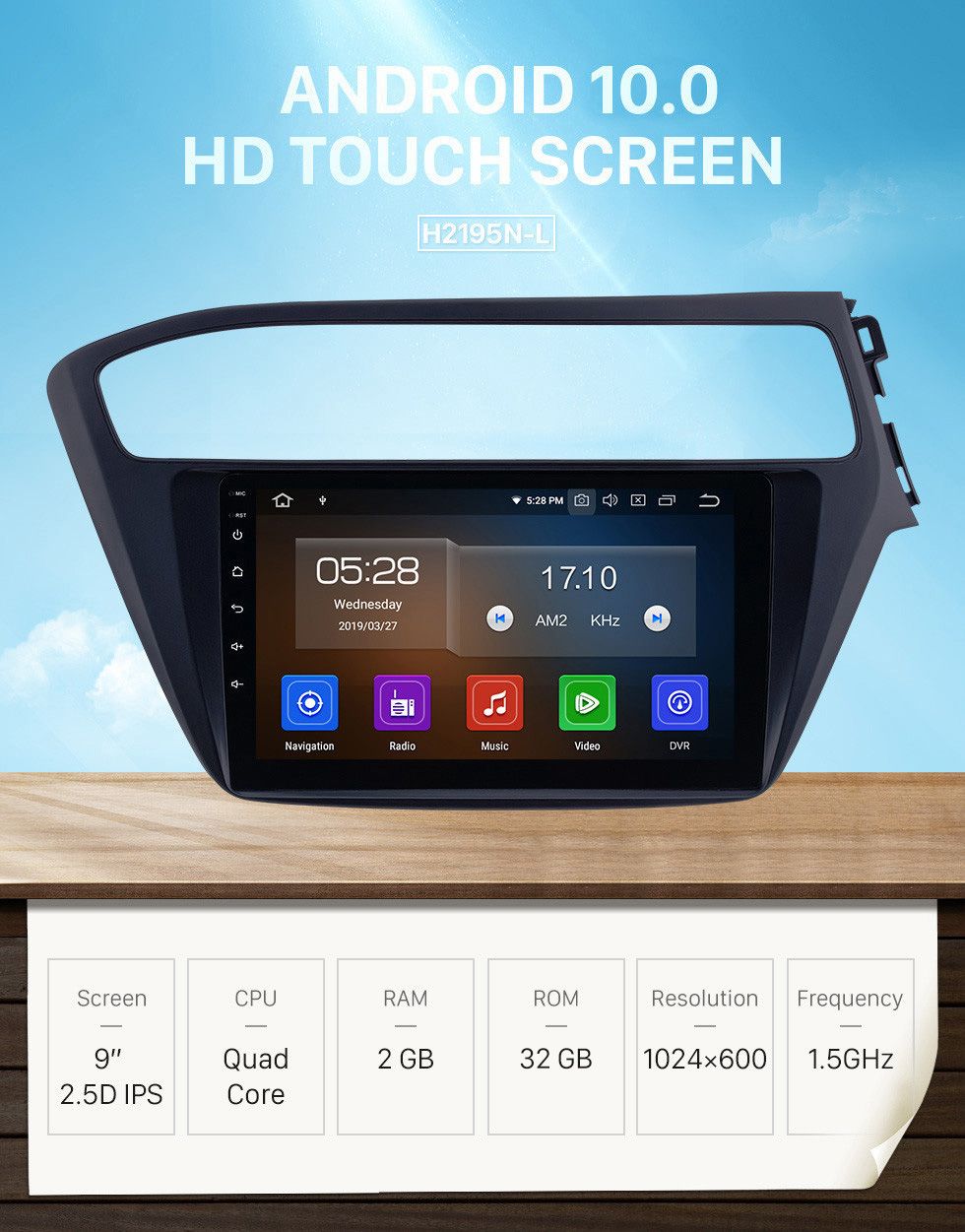Seicane HD Touchscreen 2018-2019 Hyundai i20 RHD Android 10.0 9 inch GPS Navigation Radio Bluetooth USB Carplay Music AUX support TPMS SWC OBD2 Digital TV Seicane HD Touchscreen 2018-2019 Hyundai i20 RHD Android 10.0 9 inch GPS Navigation Radio Bluetooth USB Carplay Music AUX support TPMS SWC OBD2 Digital TV