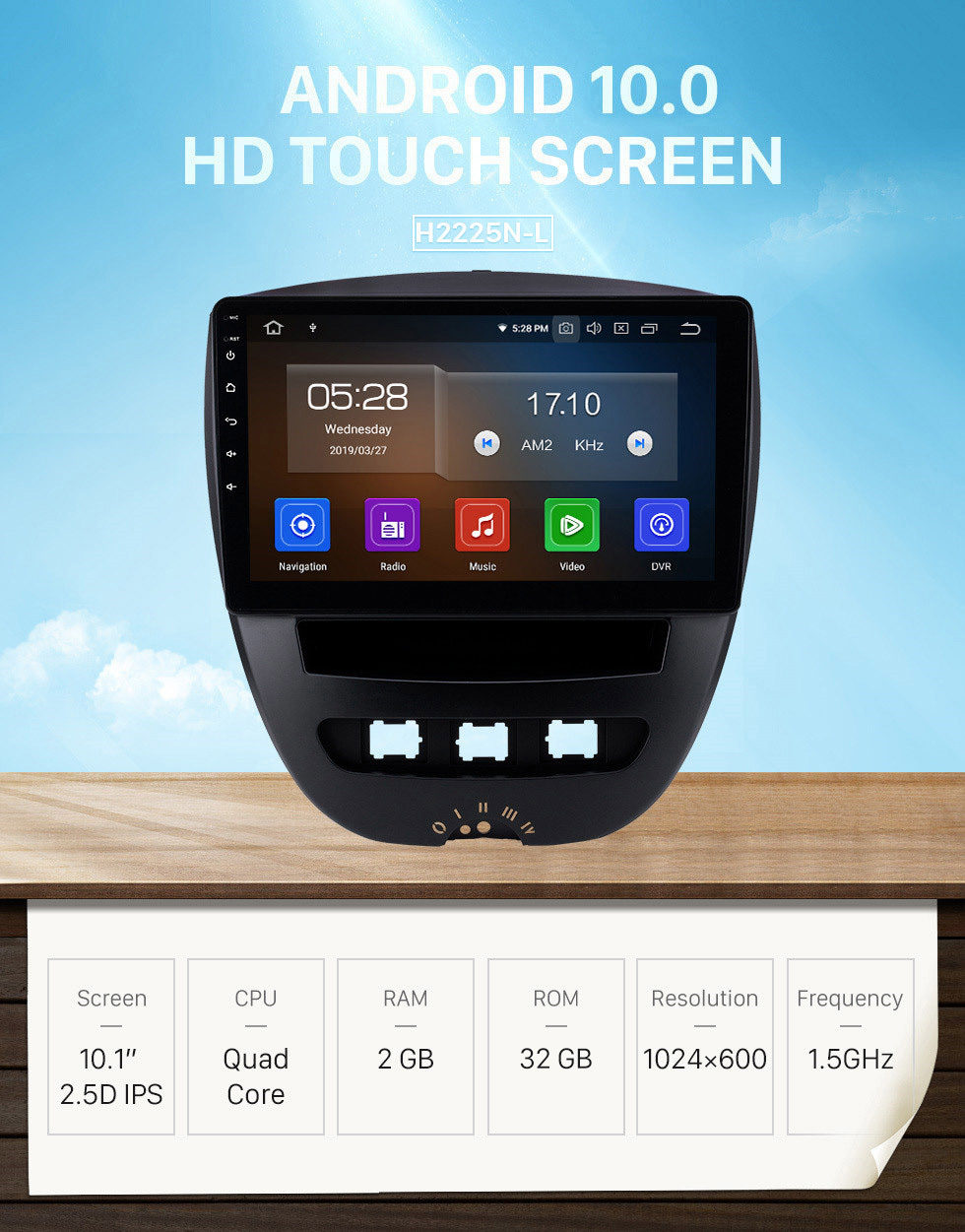 Seicane 10.1 inch 2005-2014 Peugeot 107 Android 10.0 GPS Navigation Radio Bluetooth HD Touchscreen AUX Carplay Music support 1080P Video Digital TV Rear camera Seicane 10.1 inch 2005-2014 Peugeot 107 Android 10.0 GPS Navigation Radio Bluetooth HD Touchscreen AUX Carplay Music support 1080P Video Digital TV Rear camera