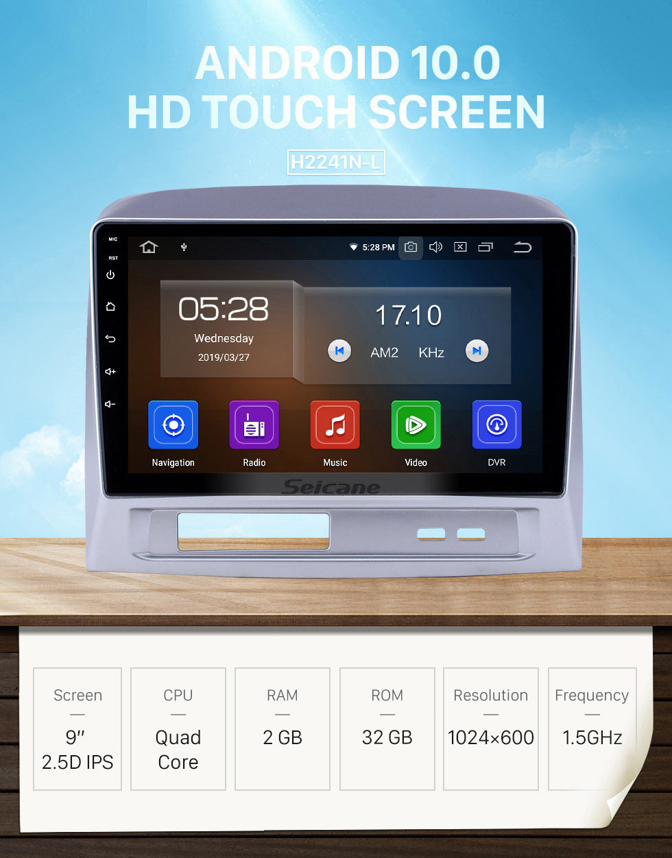 Seicane 9 inch 2004 Toyota Vios Android 10.0 GPS Navigation Radio Bluetooth HD Touchscreen AUX Carplay Music support 1080P Video Digital TV Rear camera Seicane 9 inch 2004 Toyota Vios Android 10.0 GPS Navigation Radio Bluetooth HD Touchscreen AUX Carplay Music support 1080P Video Digital TV Rear camera