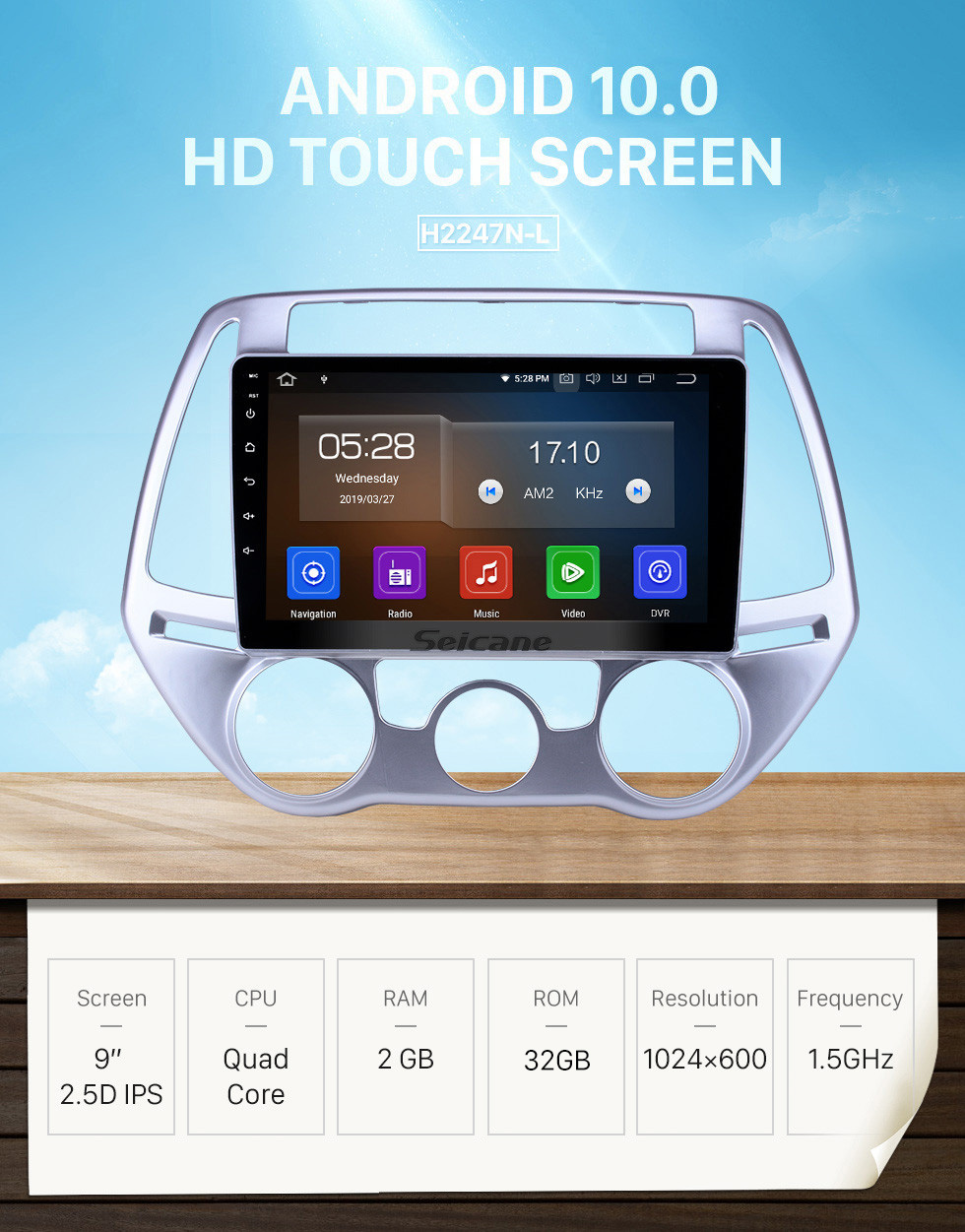 Seicane 9 inch Android 10.0 Radio for 2012-2014 Hyundai I20 Manual A/C Bluetooth Wifi HD Touchscreen GPS Navigation Carplay AUX support 1080P Video Backup camera Seicane 9 inch Android 10.0 Radio for 2012-2014 Hyundai I20 Manual A/C Bluetooth Wifi HD Touchscreen GPS Navigation Carplay AUX support 1080P Video Backup camera