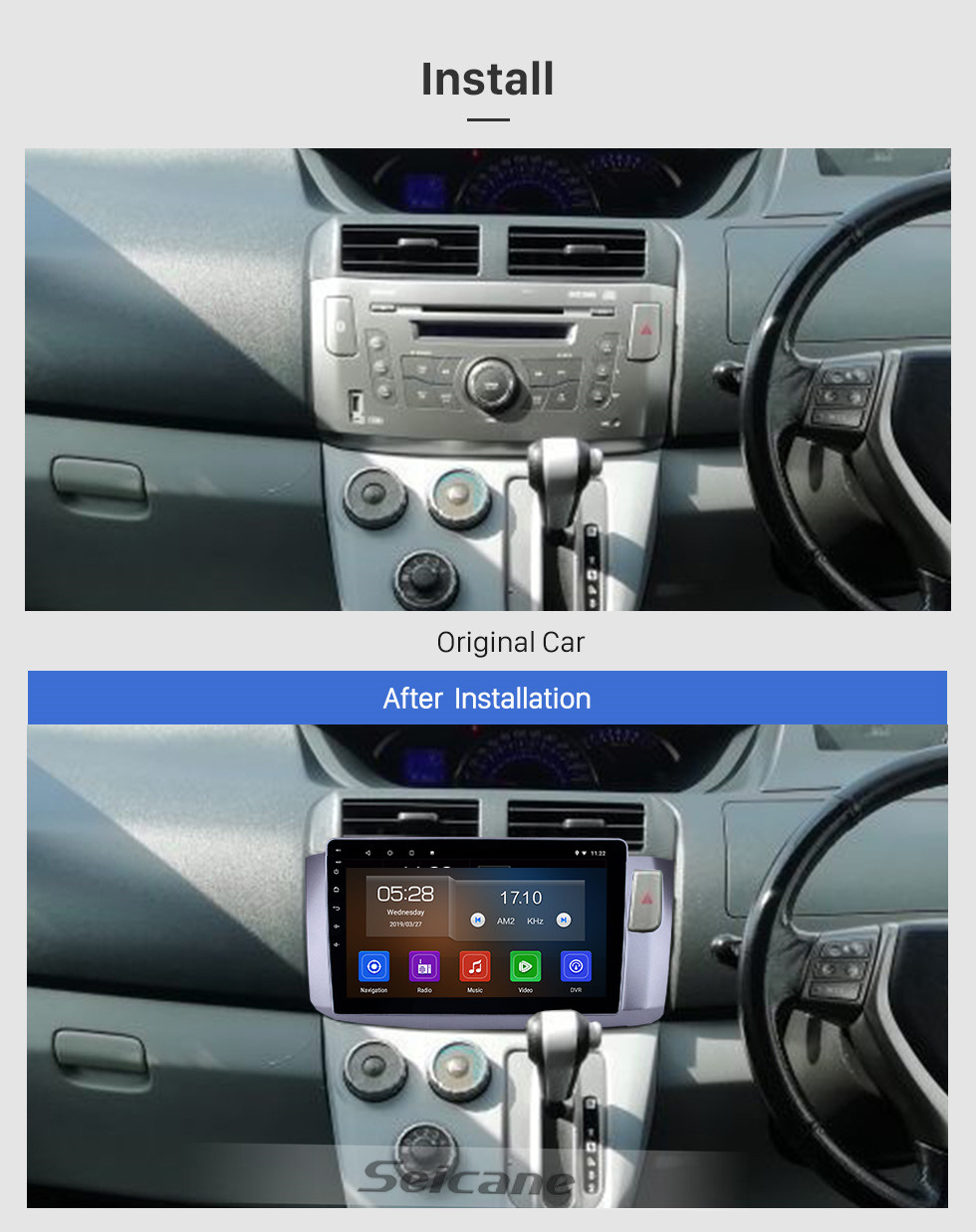 Seicane 10.1 pulgadas 2010 Perodua Alza Android 10.0 Navegación GPS Radio Bluetooth HD Pantalla táctil AUX USB WIFI Carplay compatible OBD2 DAB + 1080P Video Seicane 10.1 pulgadas 2010 Perodua Alza Android 10.0 Navegación GPS Radio Bluetooth HD Pantalla táctil AUX USB WIFI Carplay compatible OBD2 DAB + 1080P Video