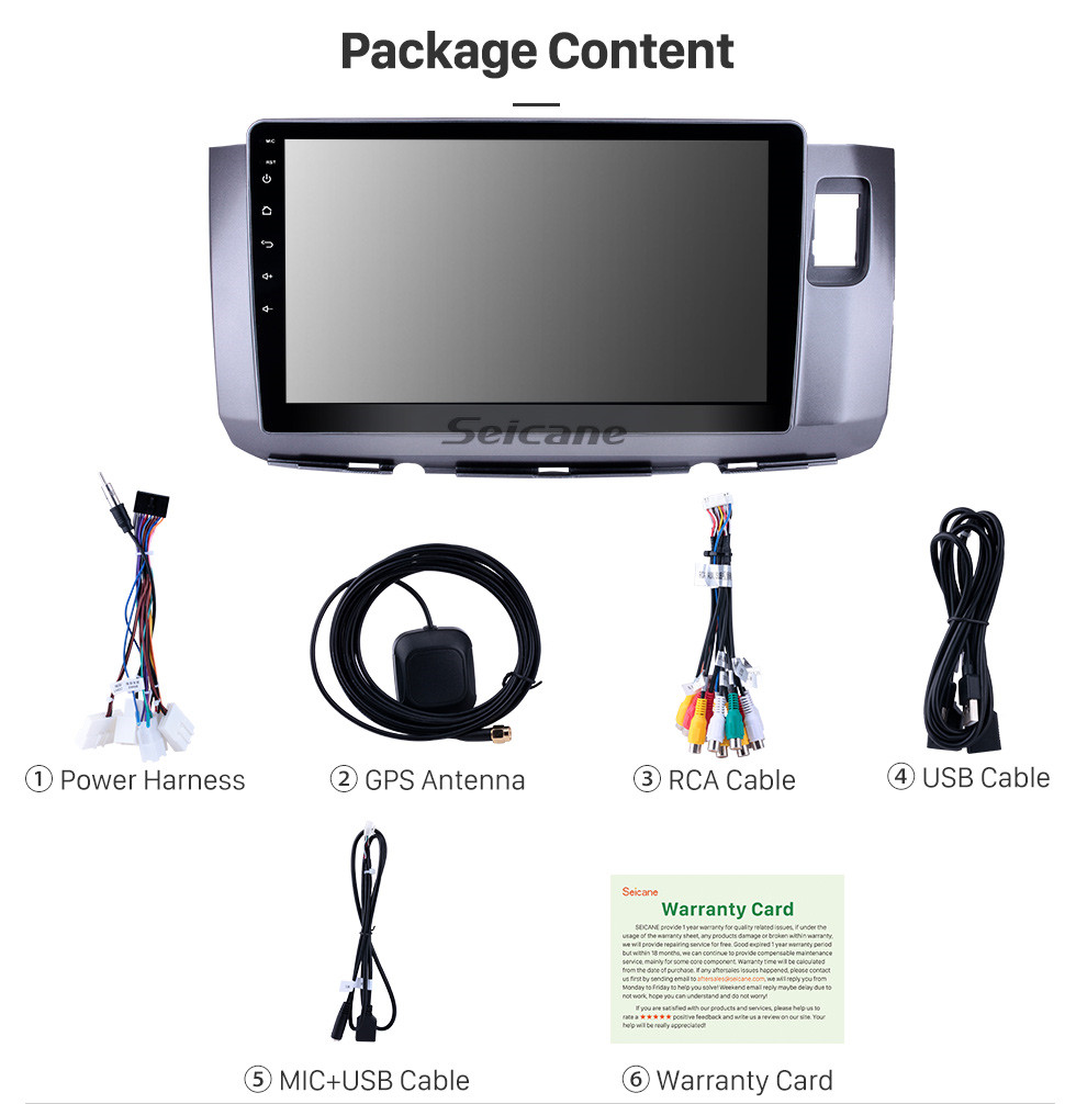 Seicane 10.1 pulgadas 2010 Perodua Alza Android 10.0 Navegación GPS Radio Bluetooth HD Pantalla táctil AUX USB WIFI Carplay compatible OBD2 DAB + 1080P Video Seicane 10.1 pulgadas 2010 Perodua Alza Android 10.0 Navegación GPS Radio Bluetooth HD Pantalla táctil AUX USB WIFI Carplay compatible OBD2 DAB + 1080P Video