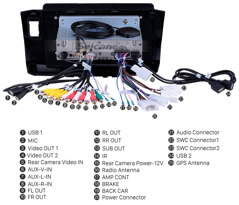 Seicane 10.1 pulgadas 2010 Perodua Alza Android 10.0 Navegación GPS Radio Bluetooth HD Pantalla táctil AUX USB WIFI Carplay compatible OBD2 DAB + 1080P Video Seicane 10.1 pulgadas 2010 Perodua Alza Android 10.0 Navegación GPS Radio Bluetooth HD Pantalla táctil AUX USB WIFI Carplay compatible OBD2 DAB + 1080P Video