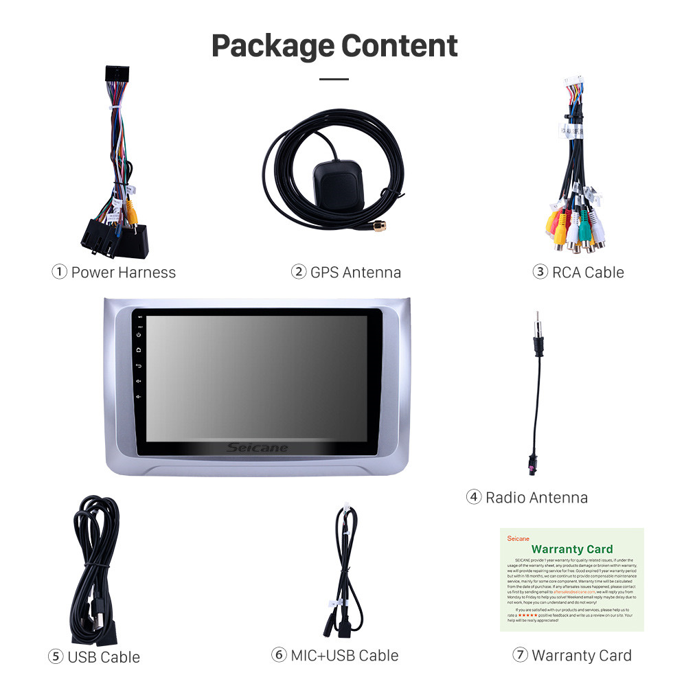 Seicane 10.1 inch 2016-2019 Great Wall Haval H6 Android 10.0 GPS Navigation Radio Bluetooth HD Touchscreen AUX USB Music Carplay support 1080P Mirror Link Seicane 10.1 inch 2016-2019 Great Wall Haval H6 Android 10.0 GPS Navigation Radio Bluetooth HD Touchscreen AUX USB Music Carplay support 1080P Mirror Link