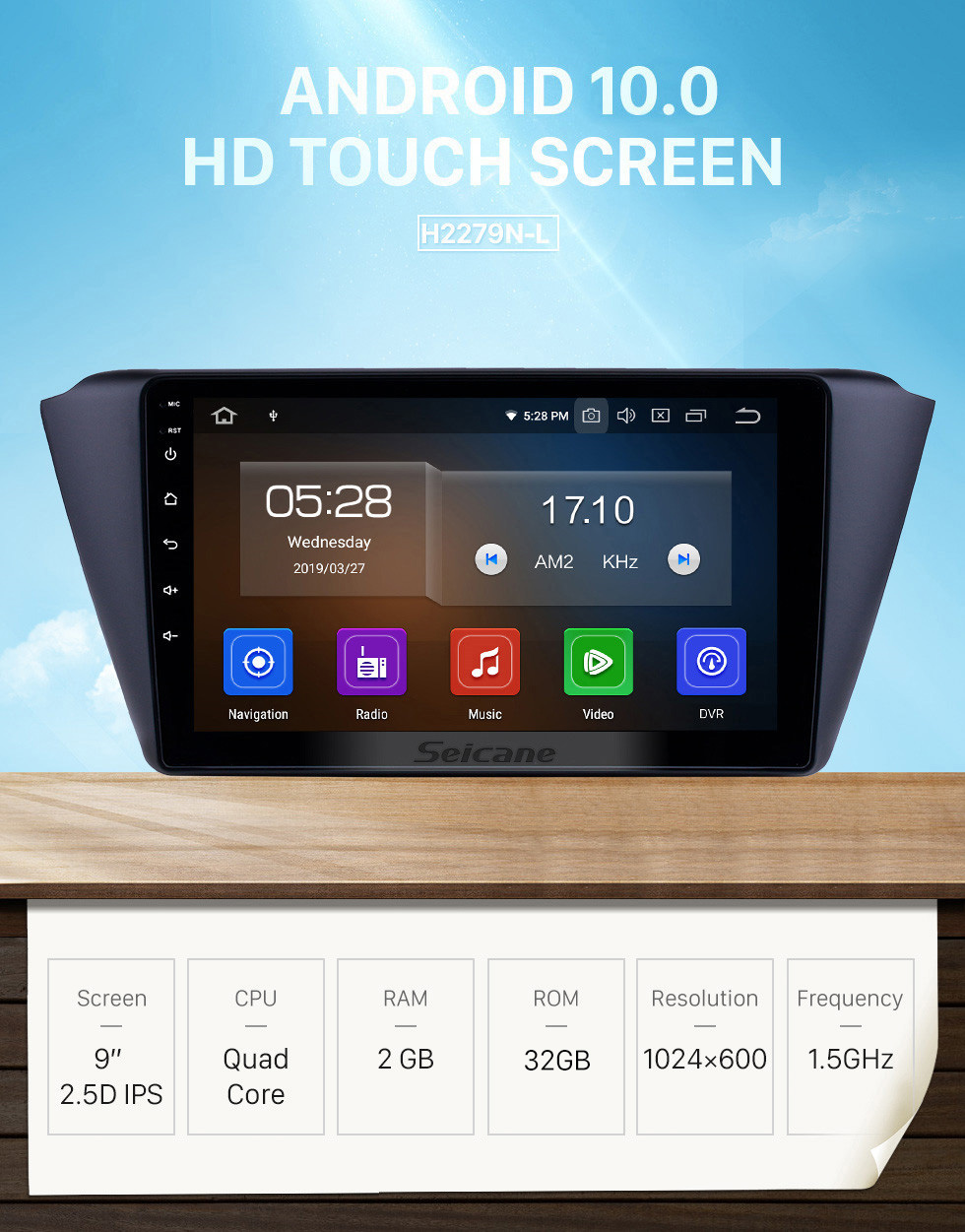 Seicane 9-дюймовый Android 10.0 Radio для 2015-2018 Skoda New Fabia Bluetooth HD с сенсорным экраном GPS-навигатор Carplay Поддержка USB TPMS DAB + DVR Seicane 9-дюймовый Android 10.0 Radio для 2015-2018 Skoda New Fabia Bluetooth HD с сенсорным экраном GPS-навигатор Carplay Поддержка USB TPMS DAB + DVR