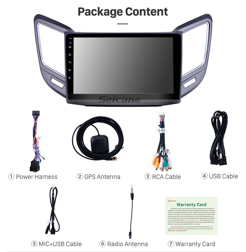Seicane OEM 9 Zoll Android 10.0 Radio für 2016-2019 Changan CS15 Bluetooth Wifi HD Touchscreen GPS Navigation Carplay Unterstützung DAB + Rückfahrkamera Seicane OEM 9 Zoll Android 10.0 Radio für 2016-2019 Changan CS15 Bluetooth Wifi HD Touchscreen GPS Navigation Carplay Unterstützung DAB + Rückfahrkamera