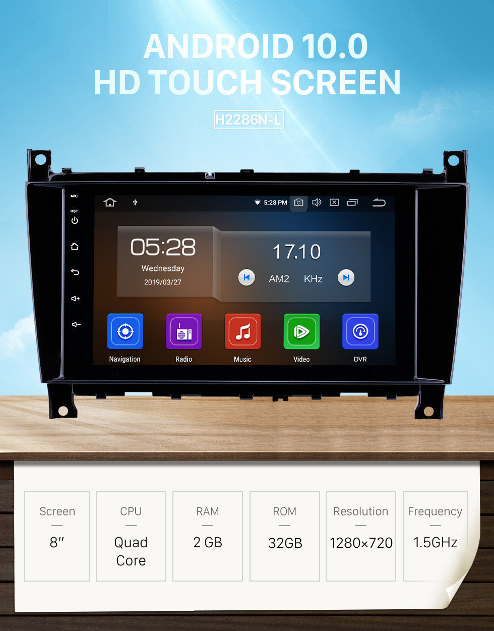 Seicane 8 inch Android 10.0 GPS Navigation Radio for 2005-2007 Mercedes-Benz G Class W467 G550 G500 G400 G320 G270 G55 Bluetooth HD Touchscreen Carplay support Digital TV Seicane 8 inch Android 10.0 GPS Navigation Radio for 2005-2007 Mercedes-Benz G Class W467 G550 G500 G400 G320 G270 G55 Bluetooth HD Touchscreen Carplay support Digital TV