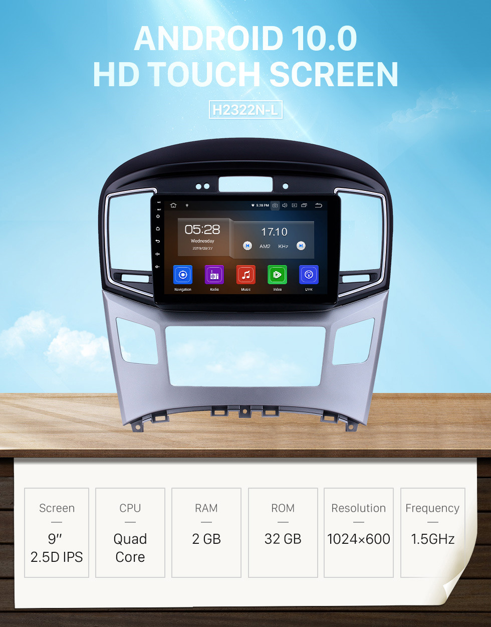 Seicane 9 дюймов 2015 Hyundai Starex H1 Android 10.0 GPS-навигация Радио Bluetooth HD с сенсорным экраном AUX USB Carplay поддержка Mirror Link Seicane 9 дюймов 2015 Hyundai Starex H1 Android 10.0 GPS-навигация Радио Bluetooth HD с сенсорным экраном AUX USB Carplay поддержка Mirror Link