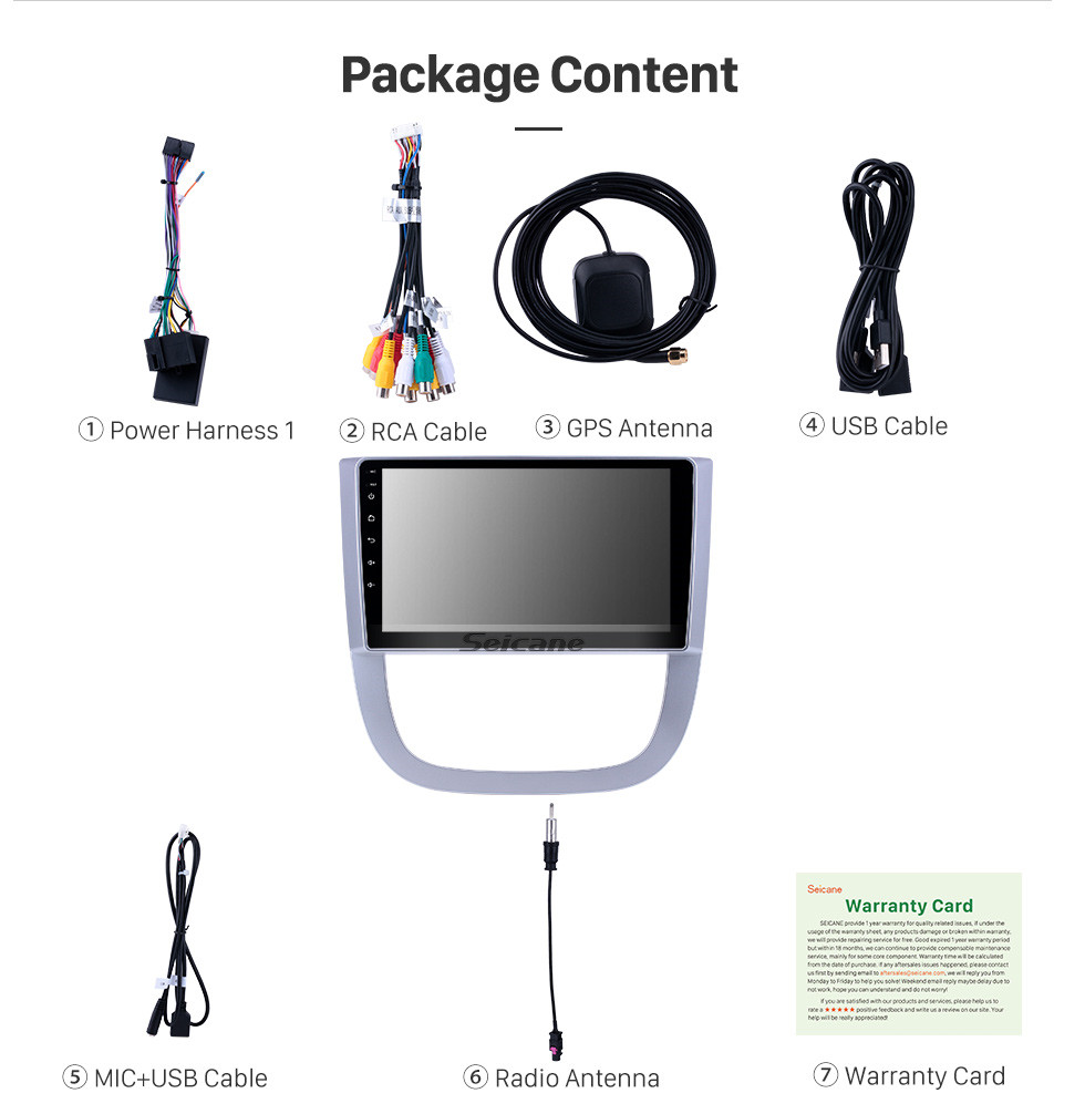 Seicane Android 10.0 9 polegada GPS Navegação Rádio para 2005-2012 Buick FirstLand GL8 com HD Touchscreen Carplay USB suporte a Bluetooth DVR OBD2 Seicane Android 10.0 9 polegada GPS Navegação Rádio para 2005-2012 Buick FirstLand GL8 com HD Touchscreen Carplay USB suporte a Bluetooth DVR OBD2