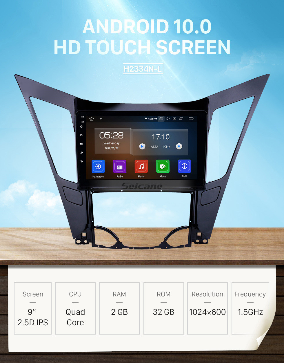 Seicane Android 10.0 9 inch GPS Navigation Radio for 2011-2015 Hyundai Sonata 8 with HD Touchscreen Carplay USB Bluetooth support DVR DAB+ Seicane Android 10.0 9 inch GPS Navigation Radio for 2011-2015 Hyundai Sonata 8 with HD Touchscreen Carplay USB Bluetooth support DVR DAB+