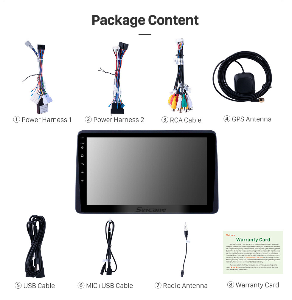 Seicane 10.1 inch Android 10.0 GPS Navigation Radio for 2018 Renault Duster Bluetooth HD Touchscreen AUX Carplay support Backup camera Seicane 10.1 inch Android 10.0 GPS Navigation Radio for 2018 Renault Duster Bluetooth HD Touchscreen AUX Carplay support Backup camera