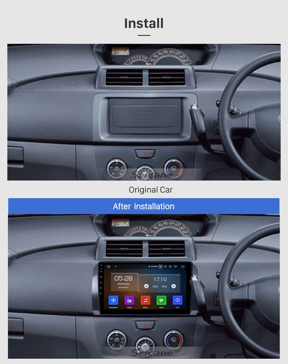 Seicane 10,1 pouces Android 10.0 Radio pour 2006 Toyota B6 / 2008 Subaru DEX / 2005 Daihatsu WO Bluetooth Navigation GPS Carplay support SWC Seicane 10,1 pouces Android 10.0 Radio pour 2006 Toyota B6 / 2008 Subaru DEX / 2005 Daihatsu WO Bluetooth Navigation GPS Carplay support SWC