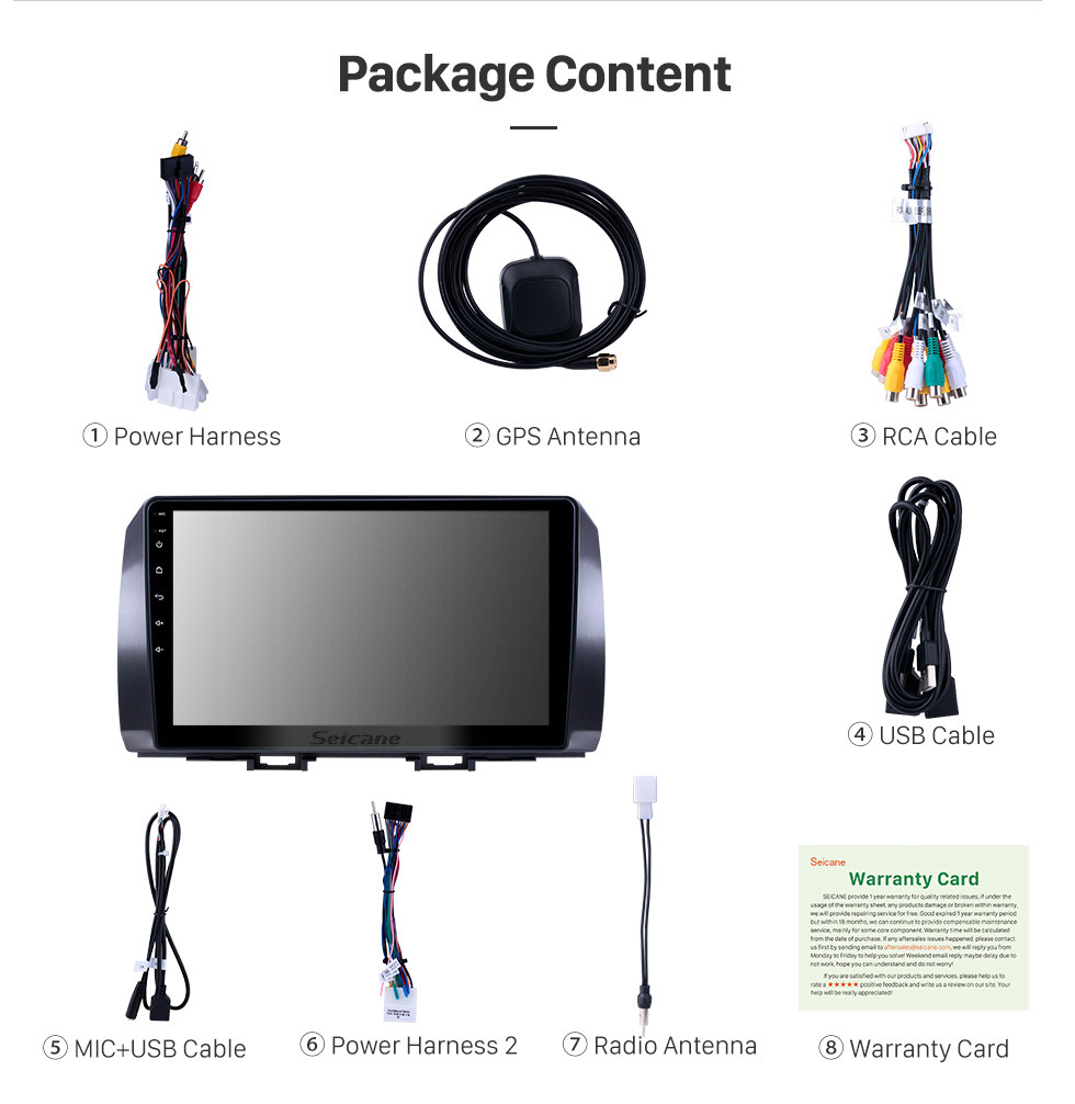 Seicane 10,1 pouces Android 10.0 Radio pour 2006 Toyota B6 / 2008 Subaru DEX / 2005 Daihatsu WO Bluetooth Navigation GPS Carplay support SWC Seicane 10,1 pouces Android 10.0 Radio pour 2006 Toyota B6 / 2008 Subaru DEX / 2005 Daihatsu WO Bluetooth Navigation GPS Carplay support SWC