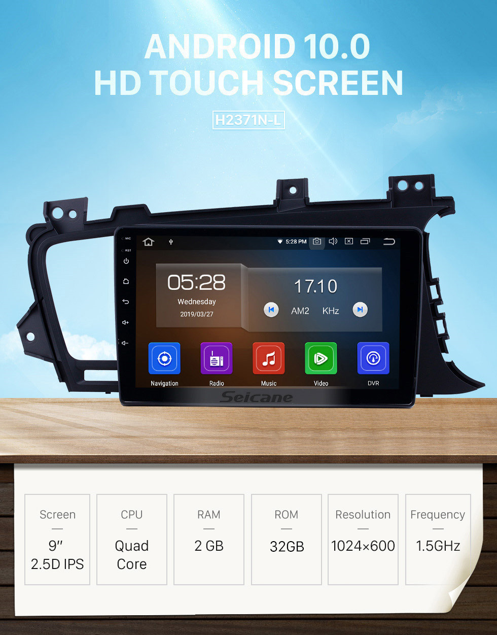 Seicane OEM 9 inch Android 10.0 Radio for 2011-2014 Kia K5 RHD Bluetooth HD Touchscreen GPS Navigation Carplay support Rear camera Seicane OEM 9 inch Android 10.0 Radio for 2011-2014 Kia K5 RHD Bluetooth HD Touchscreen GPS Navigation Carplay support Rear camera