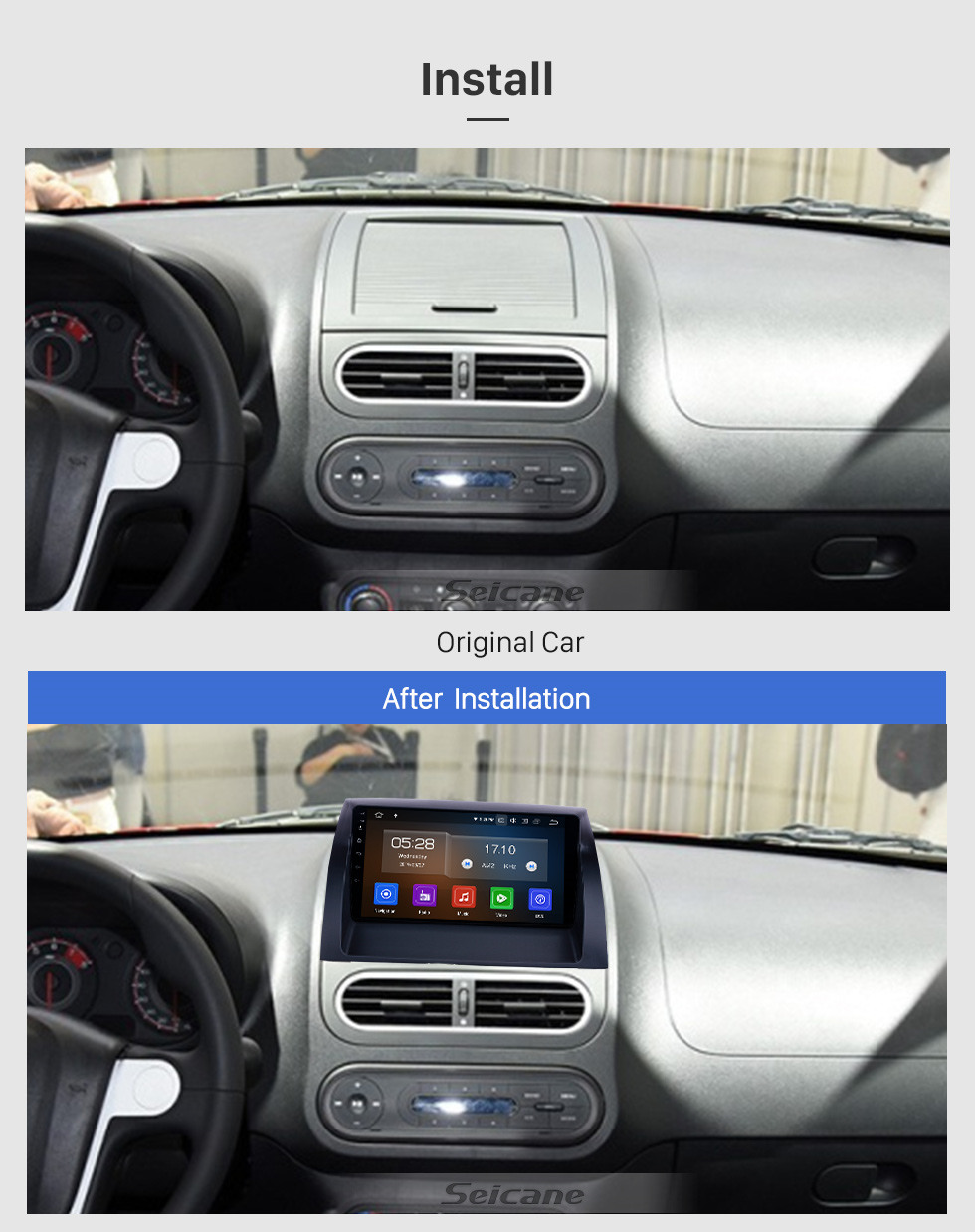 Seicane Android 10.0 Radio de navegación GPS de 9 pulgadas para MG3 2011-2016 con pantalla táctil HD Carplay Bluetooth Mirror Link compatible con TPMS TV digital Seicane Android 10.0 Radio de navegación GPS de 9 pulgadas para MG3 2011-2016 con pantalla táctil HD Carplay Bluetooth Mirror Link compatible con TPMS TV digital