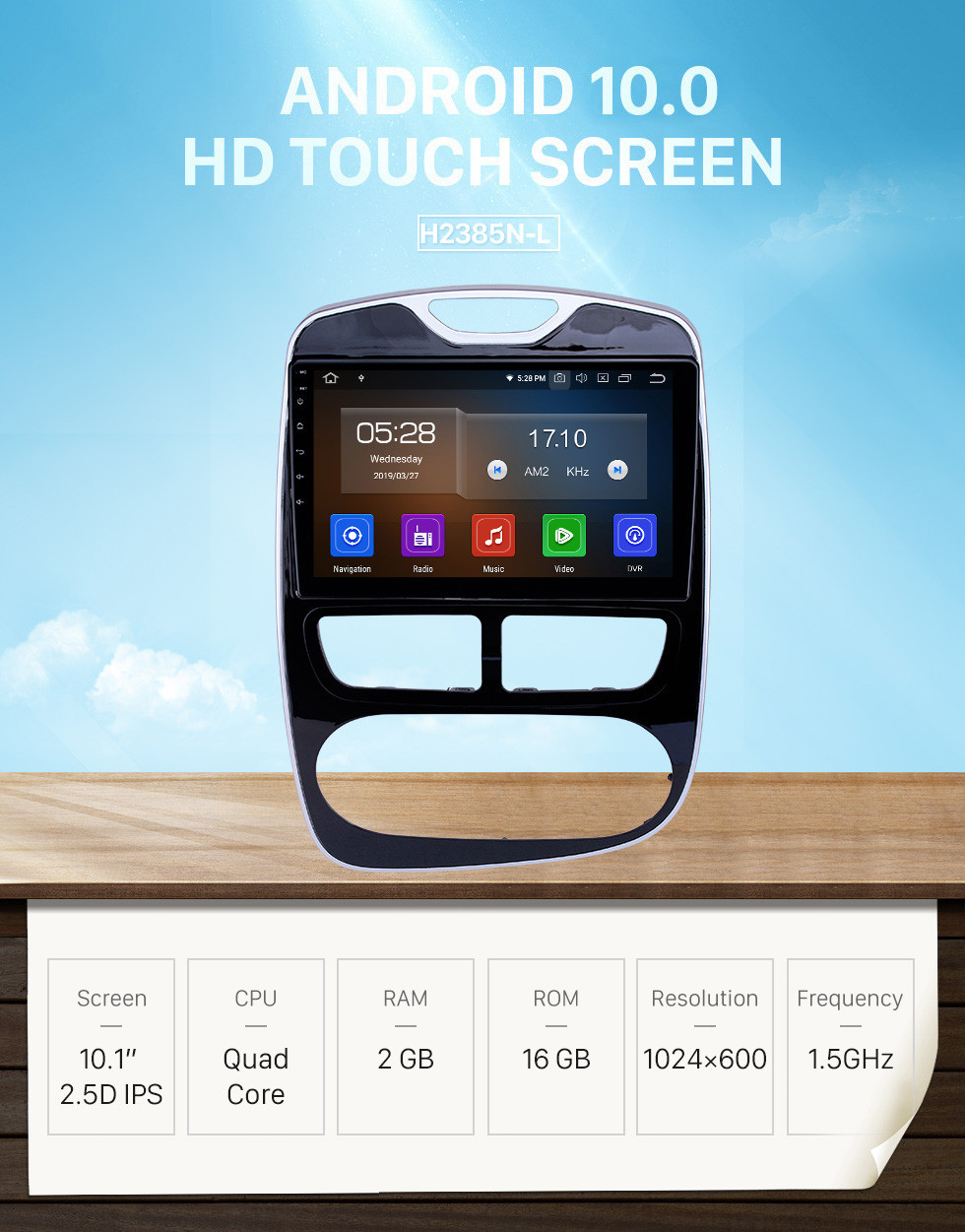 Seicane 10,1 Zoll Android 10.0 GPS Navigationsradio für 2012-2016 Renault Clio Digital / Analog Bluetooth HD Touchscreen Carplay Unterstützung DVR Seicane 10,1 Zoll Android 10.0 GPS Navigationsradio für 2012-2016 Renault Clio Digital / Analog Bluetooth HD Touchscreen Carplay Unterstützung DVR