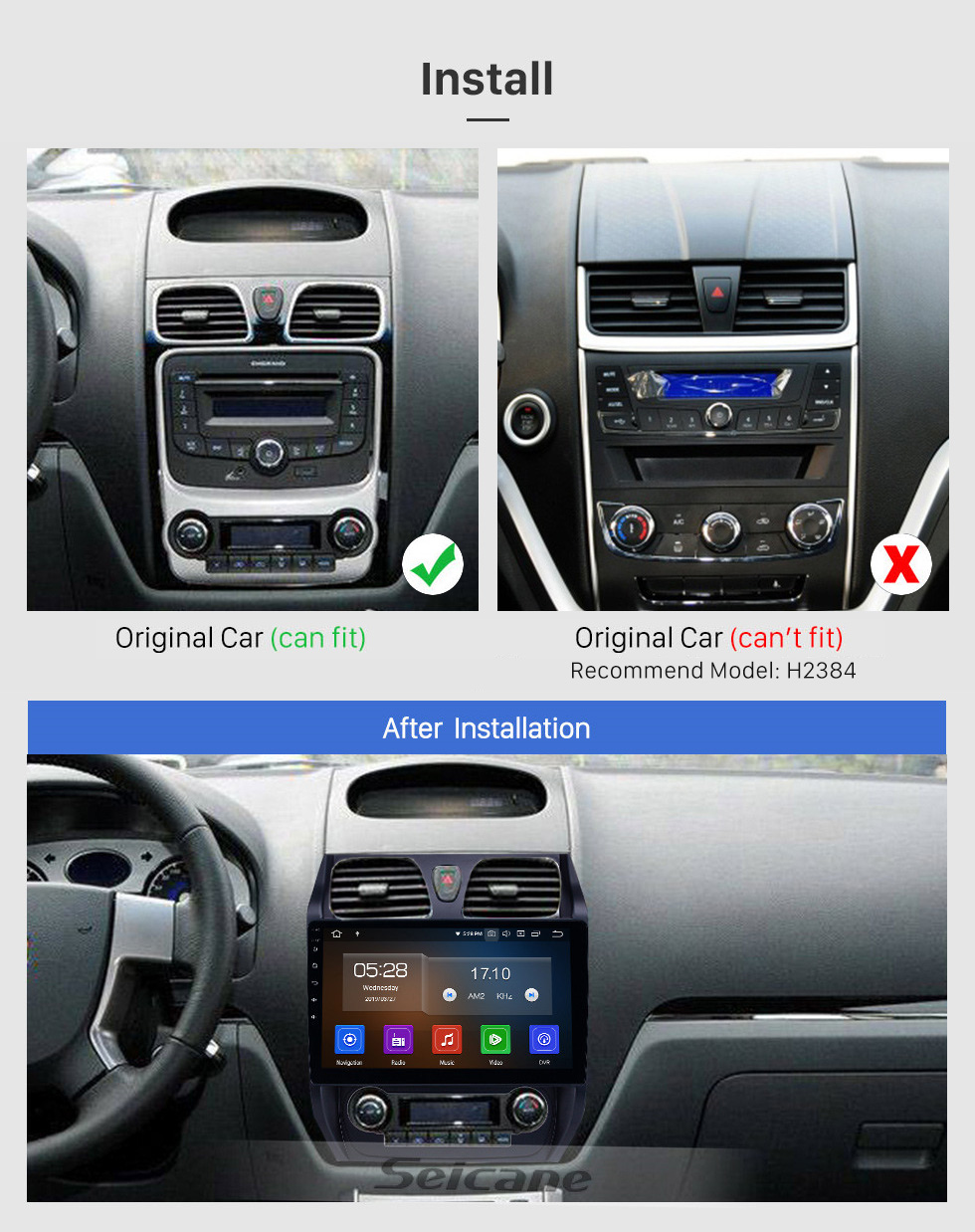 Seicane 10,1 дюйма 2012-2013 Geely Emgrand EC7 Android 10.0 GPS-навигация Радио Bluetooth HD Сенсорный экран Поддержка Carplay Mirror Link Seicane 10,1 дюйма 2012-2013 Geely Emgrand EC7 Android 10.0 GPS-навигация Радио Bluetooth HD Сенсорный экран Поддержка Carplay Mirror Link