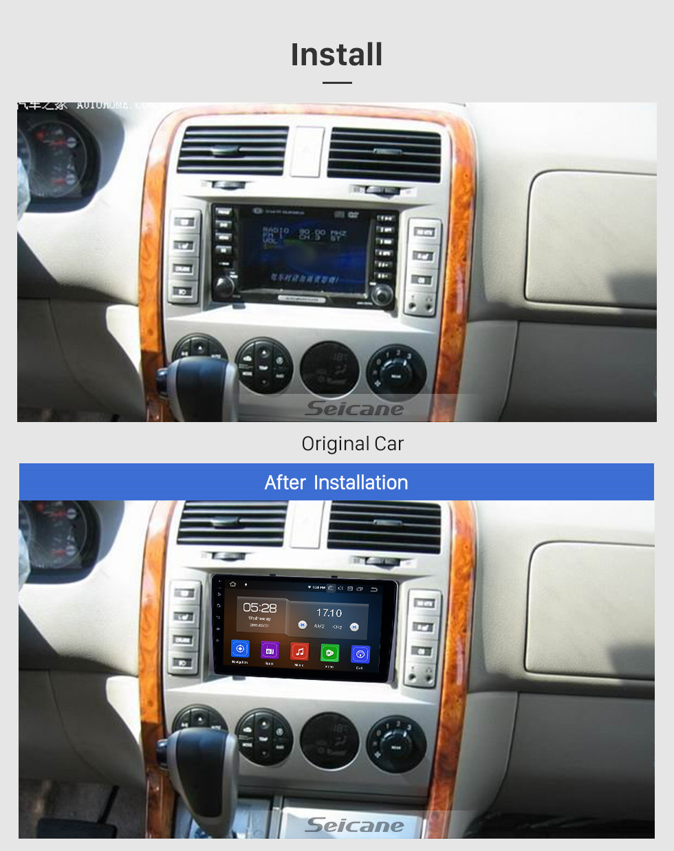 Seicane Android 10.0 9 inch GPS Navigation Radio for 2010-2019 Kia Carnival with HD Touchscreen Carplay AUX Bluetooth support Digital TV Seicane Android 10.0 9 inch GPS Navigation Radio for 2010-2019 Kia Carnival with HD Touchscreen Carplay AUX Bluetooth support Digital TV