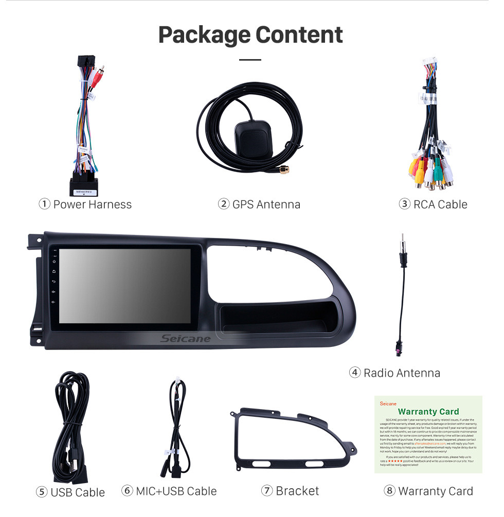 Seicane Android 10.0 9 inch GPS Navigation Radio for 2010-2016 Ford Transit with HD Touchscreen Carplay Bluetooth support Digital TV Seicane Android 10.0 9 inch GPS Navigation Radio for 2010-2016 Ford Transit with HD Touchscreen Carplay Bluetooth support Digital TV